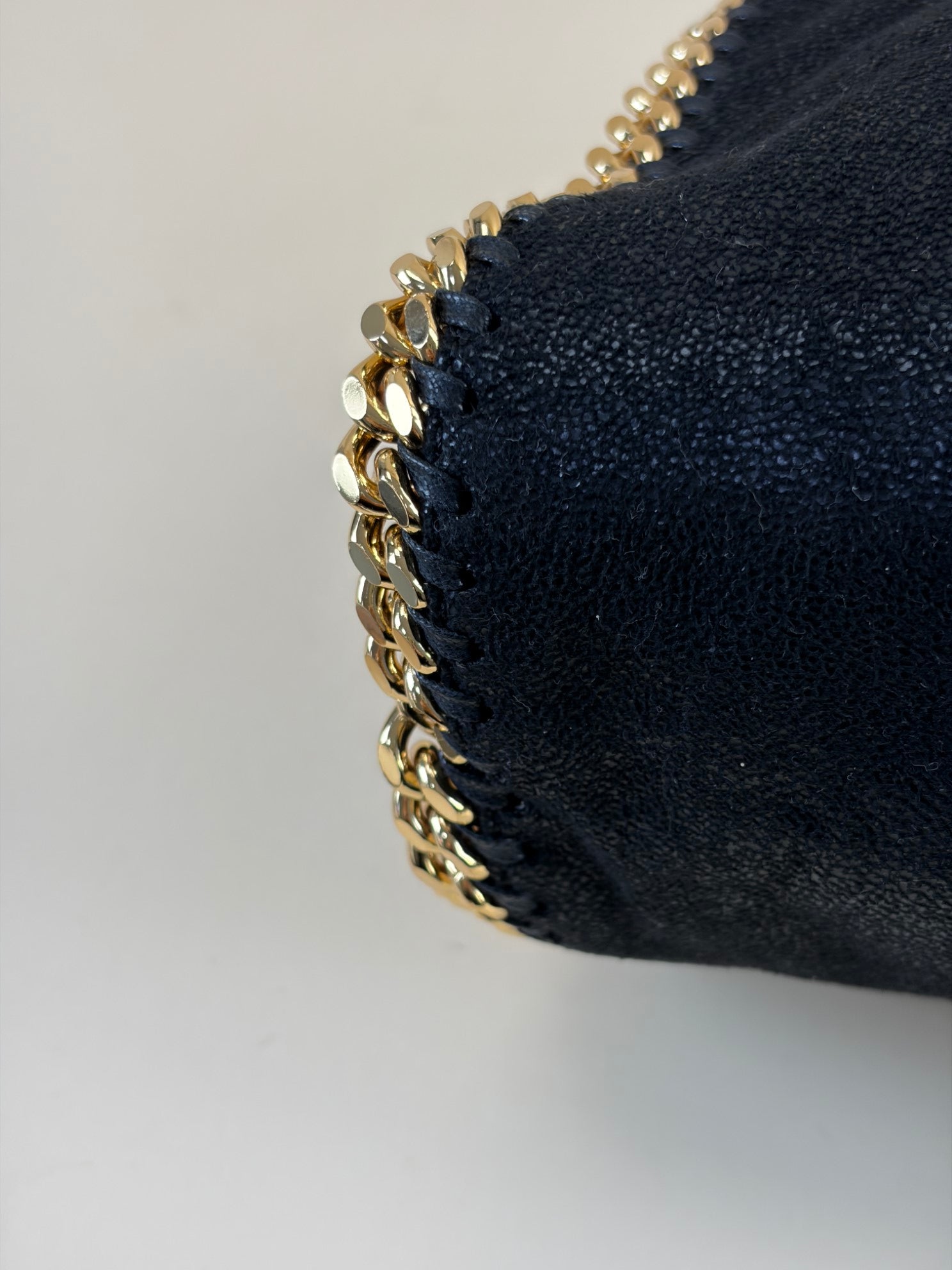 Stella McCartney black Falabella mini tote bag