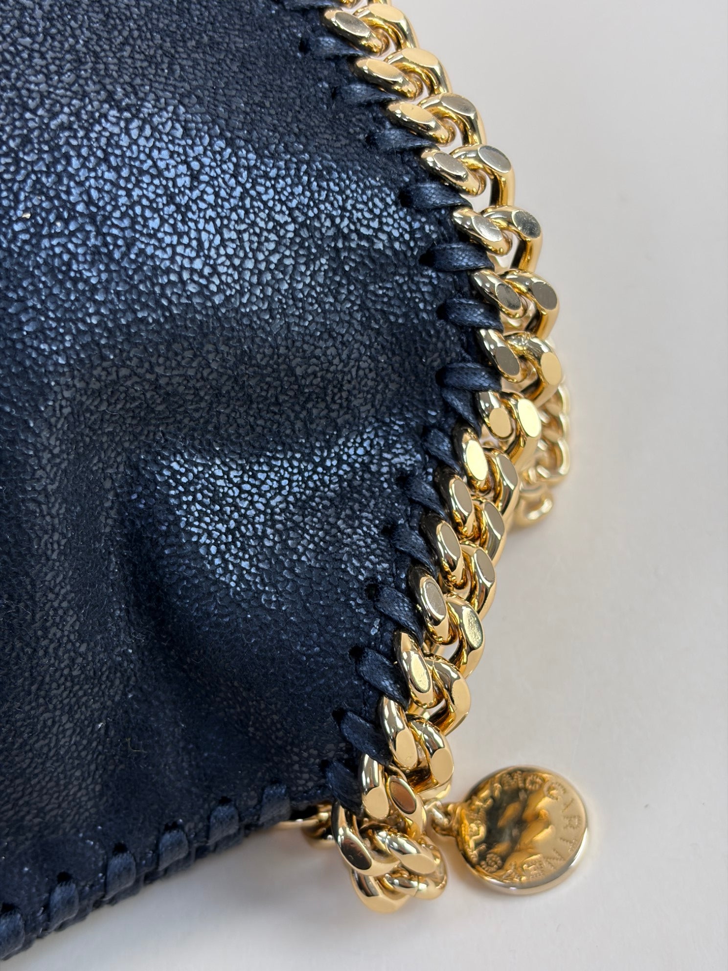 Stella McCartney black Falabella mini tote bag