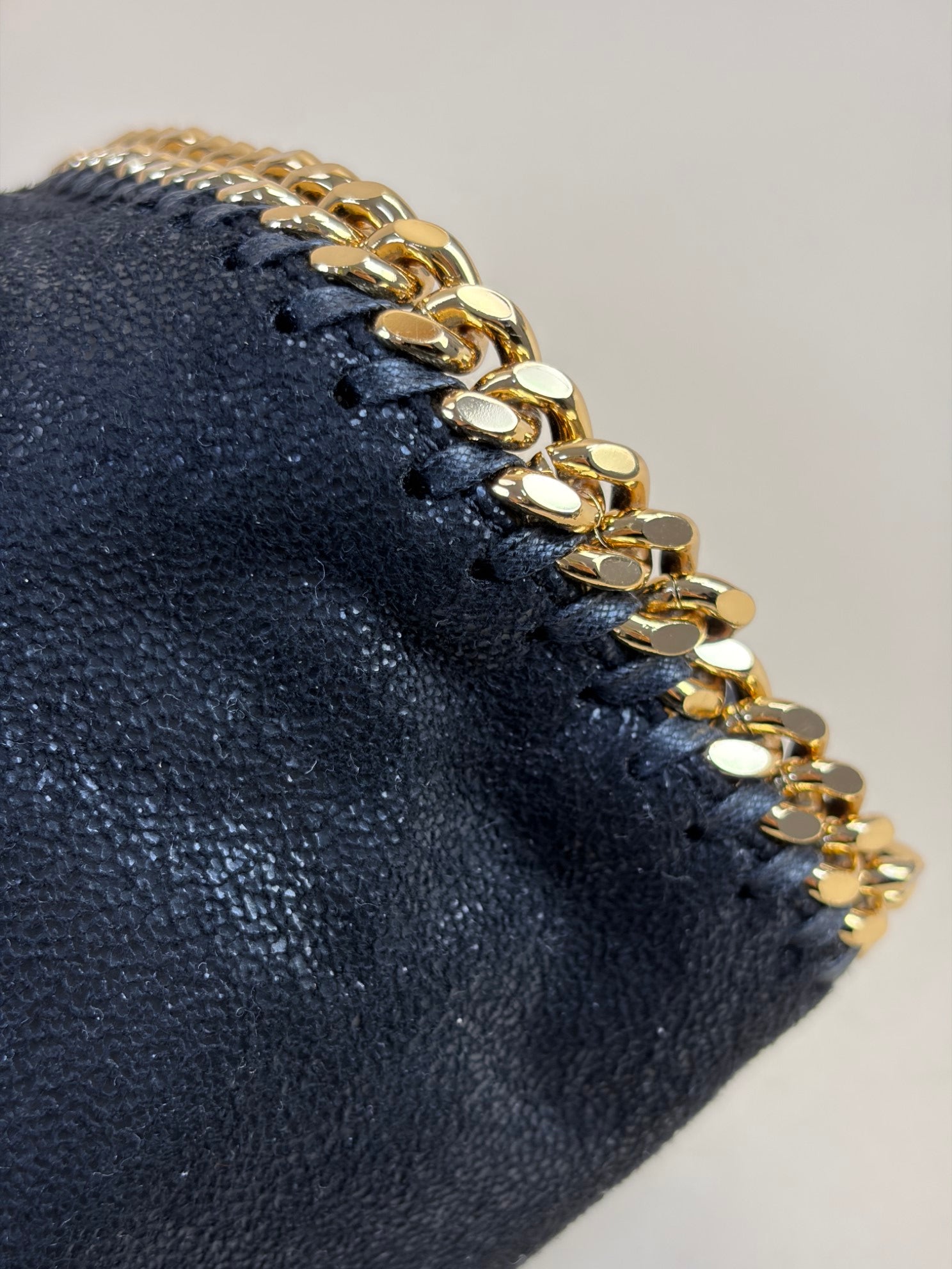 Stella McCartney black Falabella mini tote bag