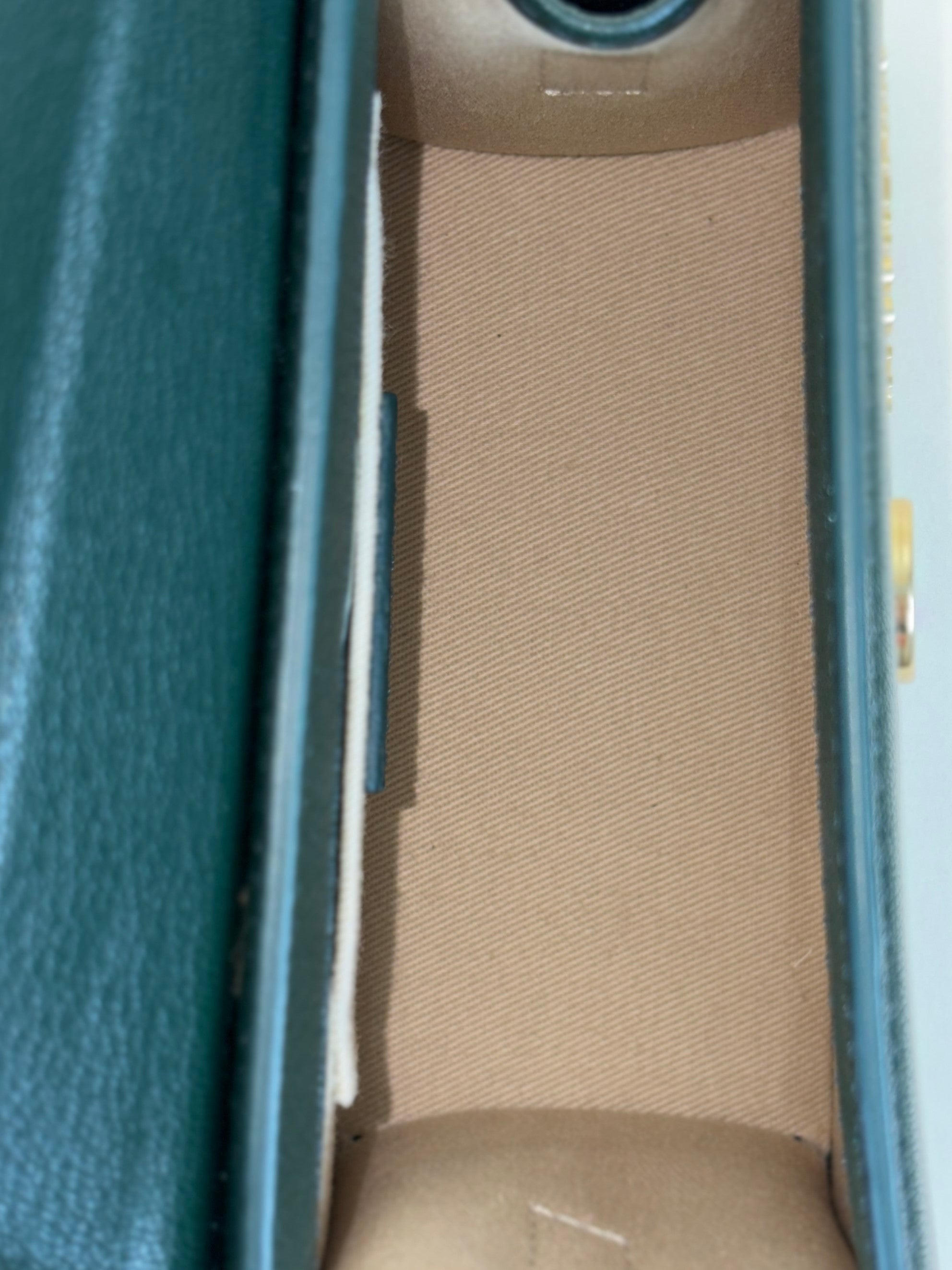 Jacquemus Dark Green Medium Le Chiquito Grand Hand Bag