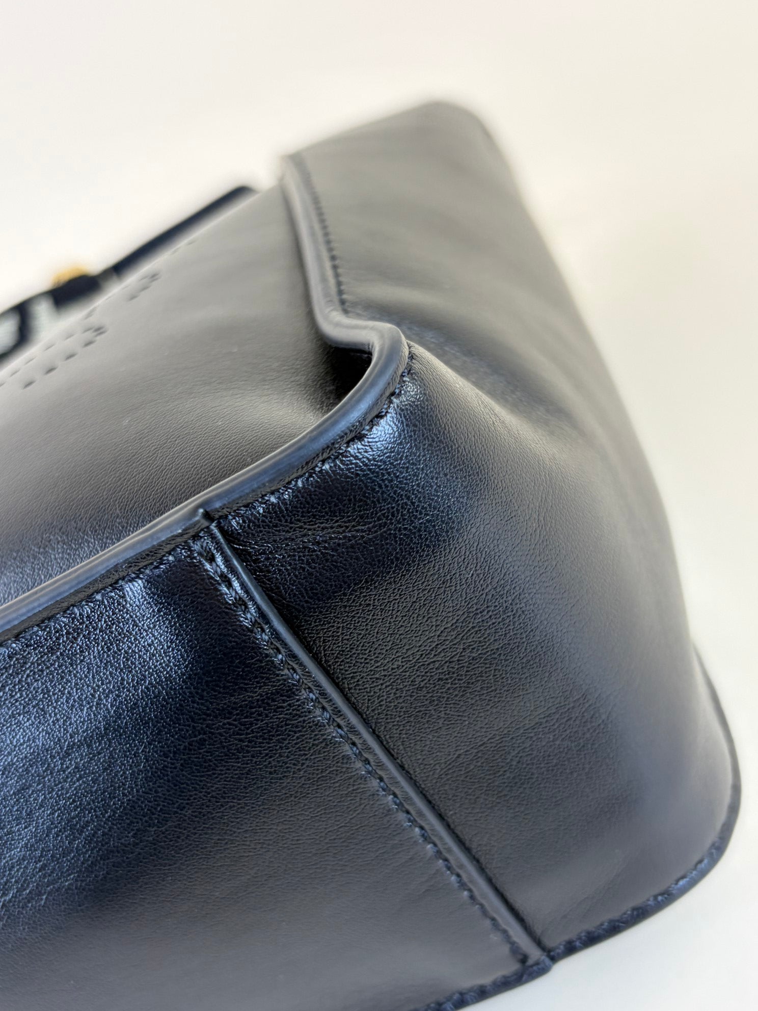 Stella Mccartney Black Logo Crossbody Bag