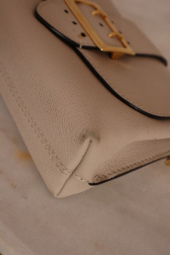 Burberry Beige Buckle Crossbody Bag