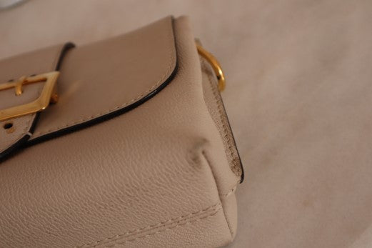 Burberry Beige Buckle Crossbody Bag