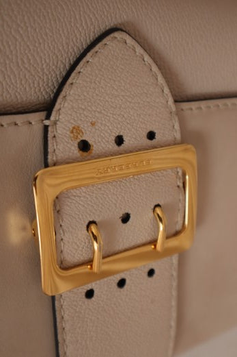 Burberry Beige Buckle Crossbody Bag