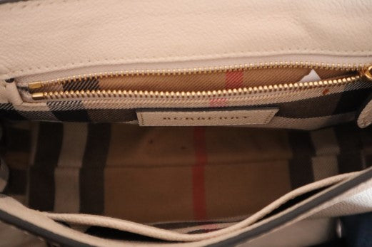 Burberry Beige Buckle Crossbody Bag