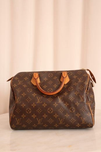 Louis Vuitton Monogram Speedy 30 Bag