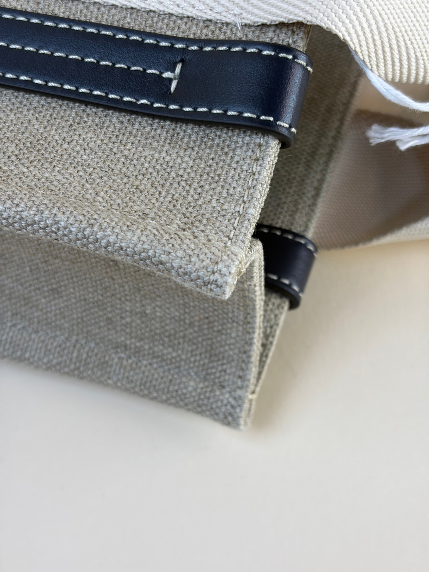 Chloe Bicolor Woody Small Tote Bag
