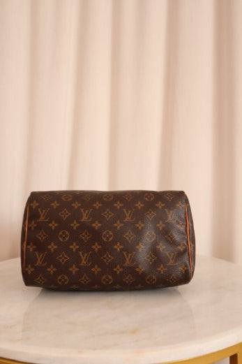 Louis Vuitton Monogram Speedy 30 Bag