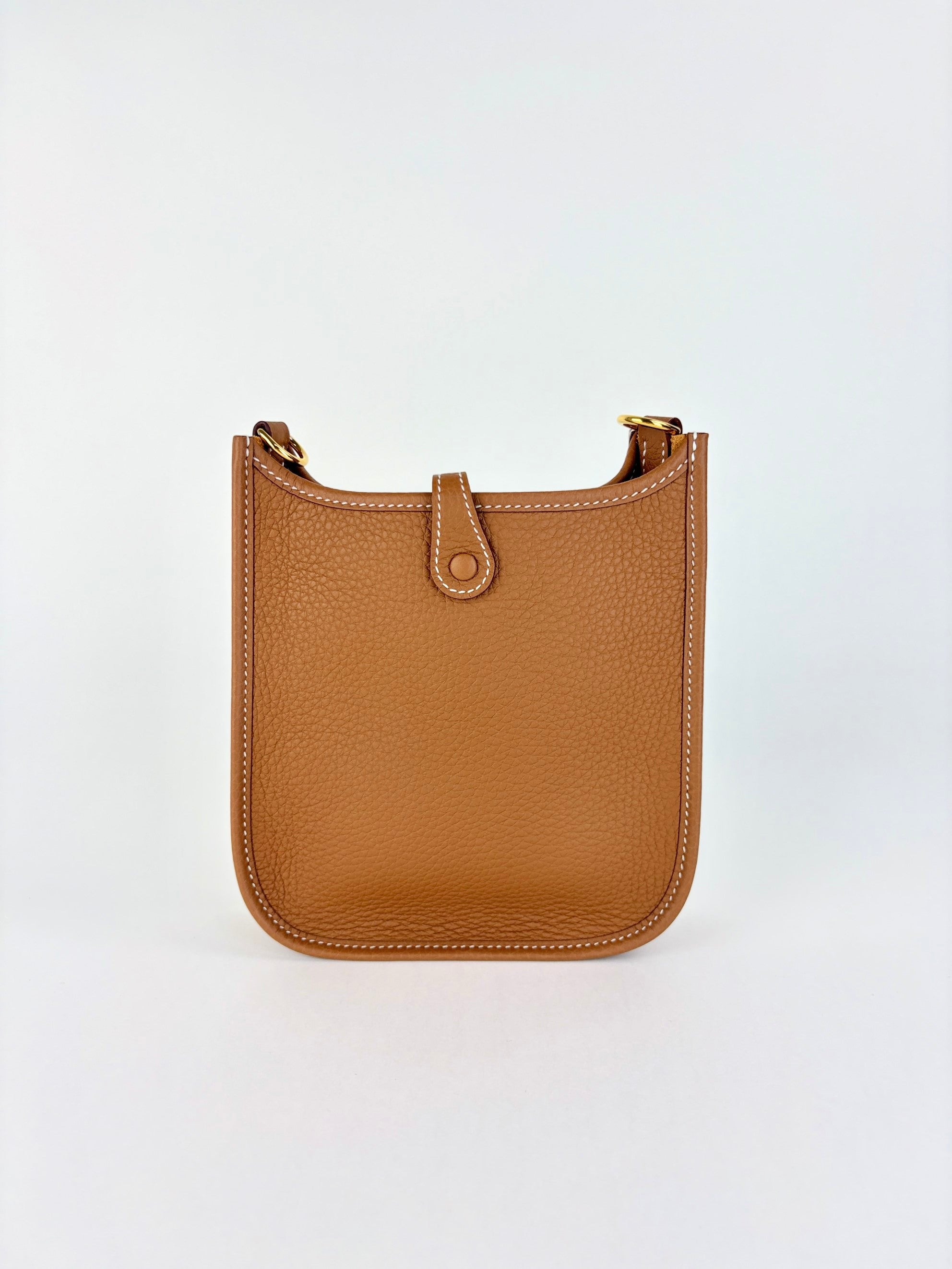 Hermes gold taurillon Clemence Evelyne 16 amazon bag