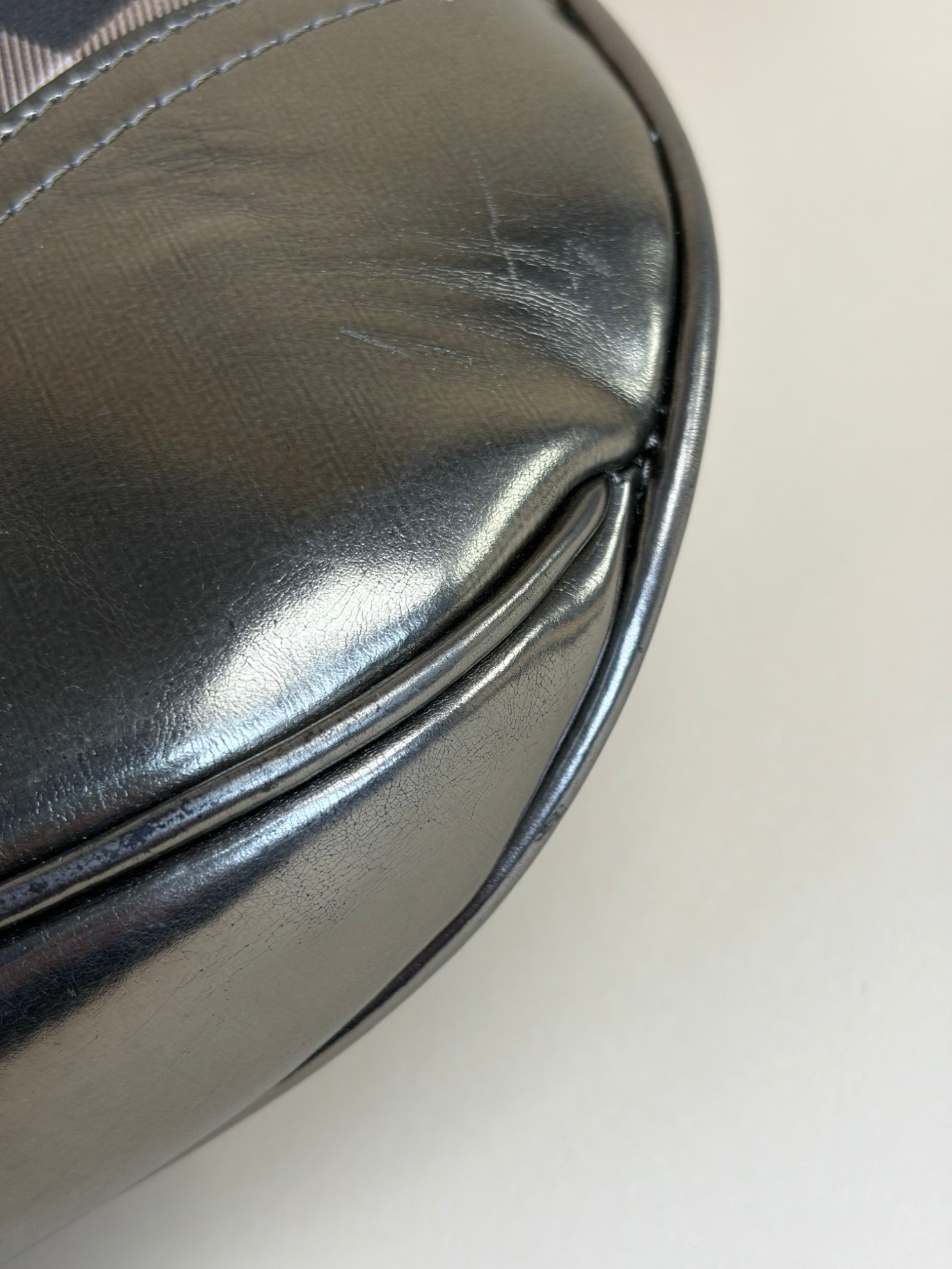 Burberry Nova Check Metallic Hobo Brook Bag