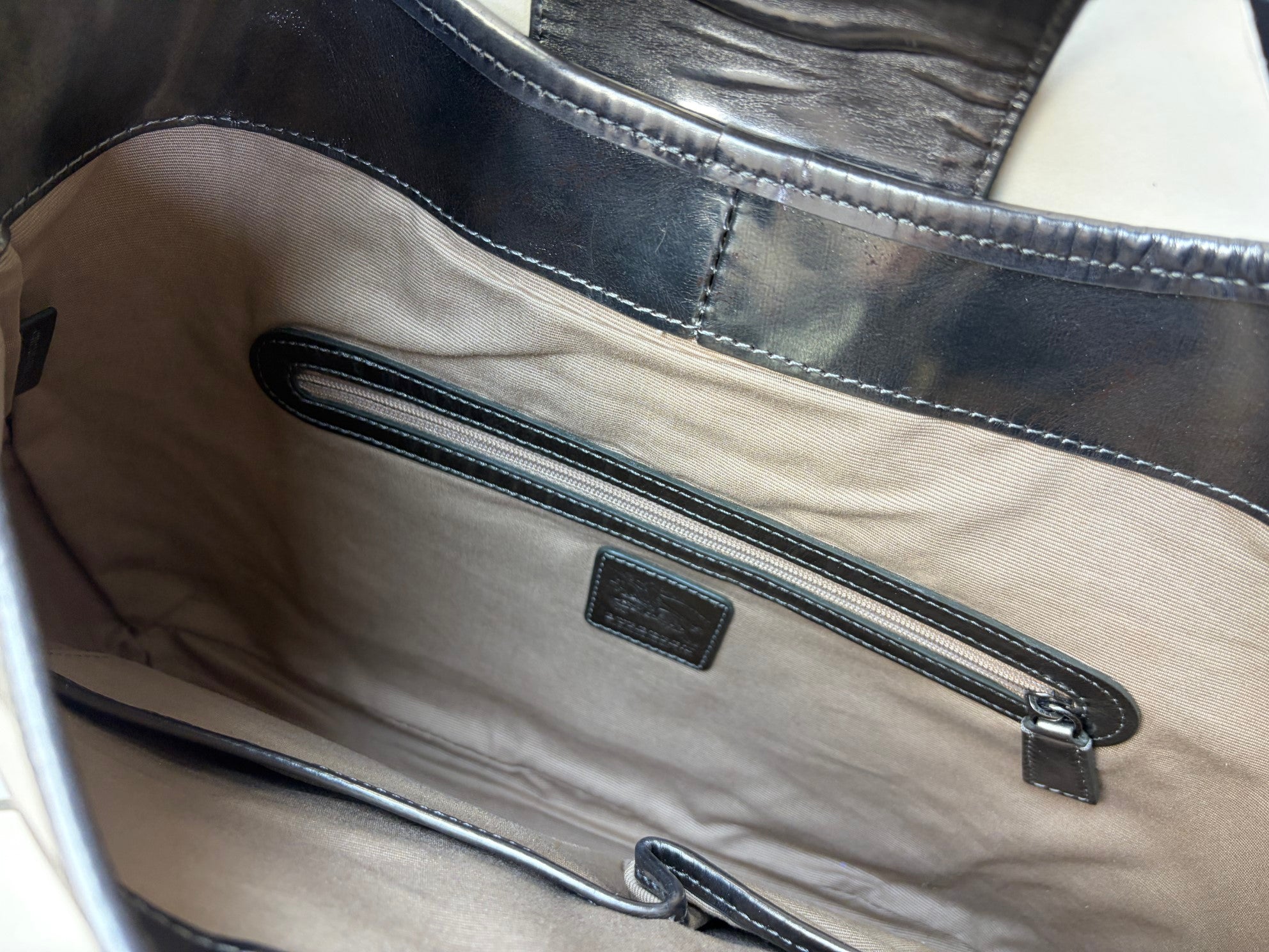 Burberry Nova Check Metallic Hobo Brook Bag