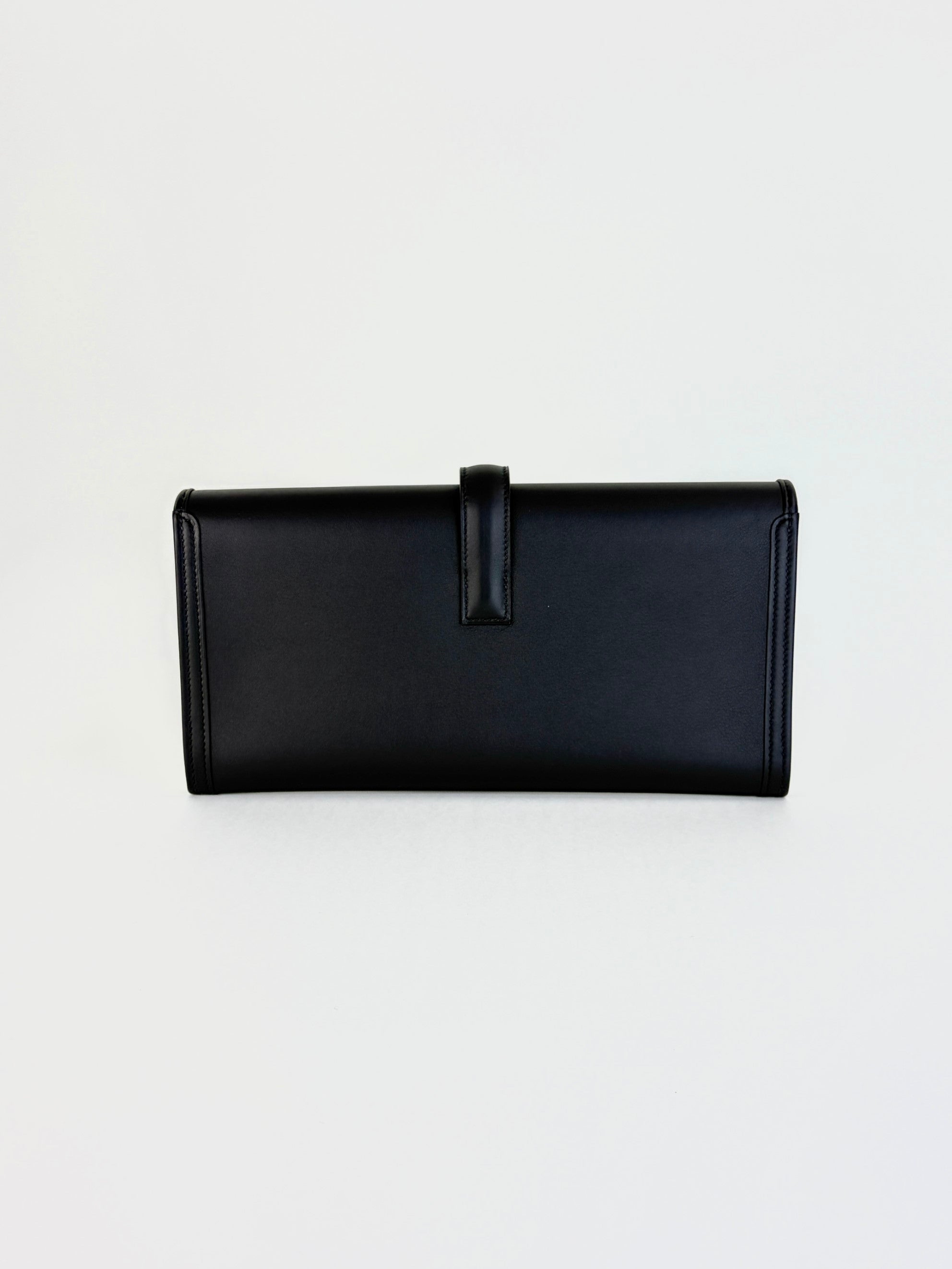 Hermes noir swift tige elan 29 clutch