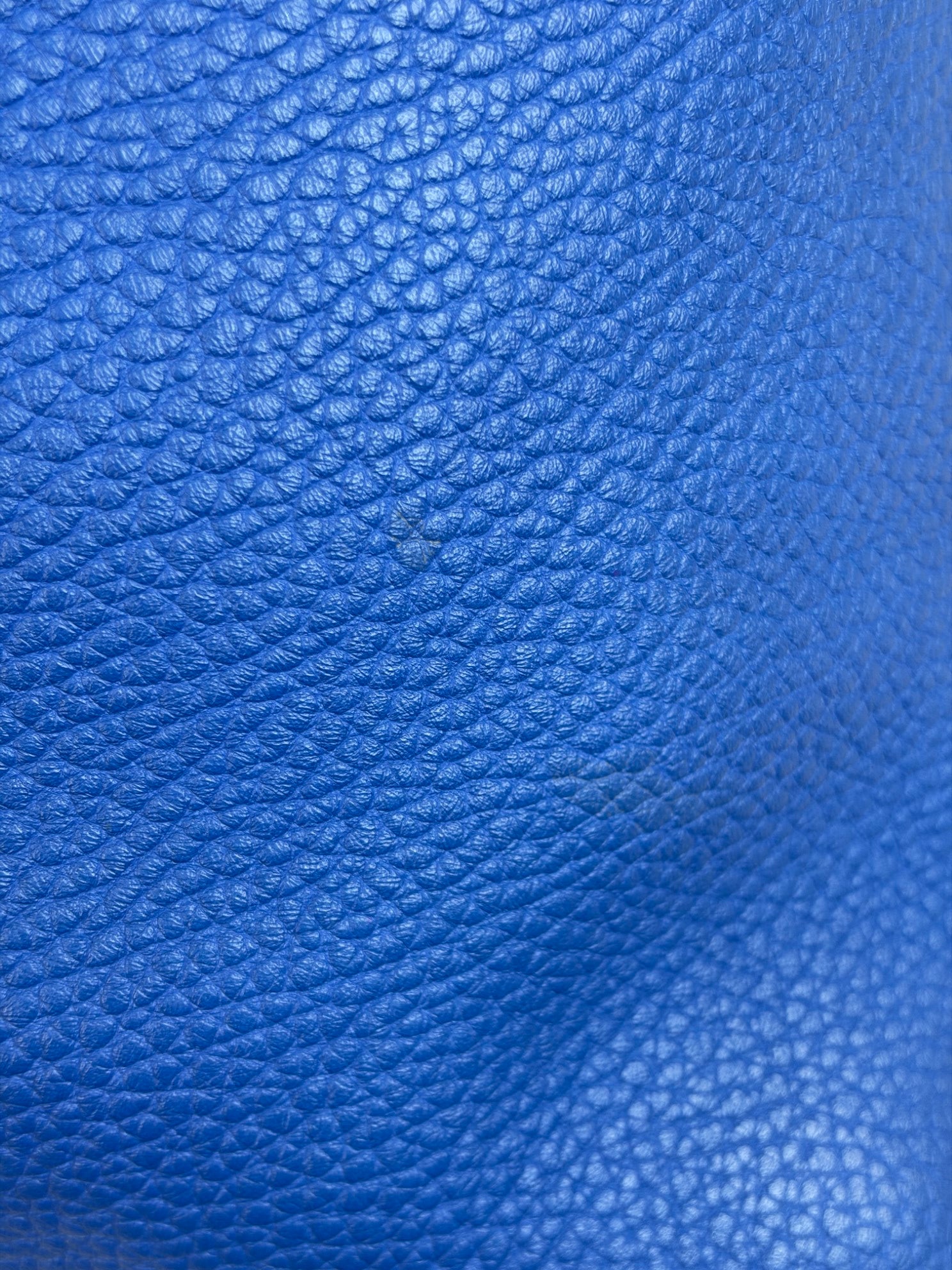 BURBERRY BLUE CALFSKIN medium cale hobo bag