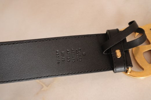 Gucci Black Belt 32