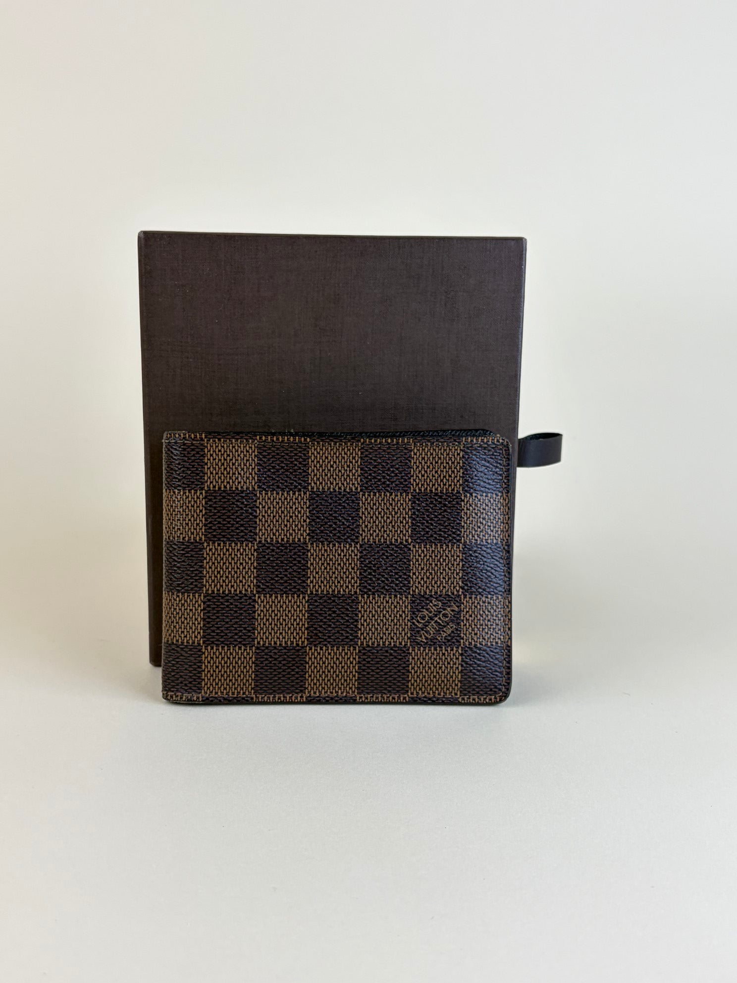 Louis Vuitton Damier Ebene Slender Small Wallet