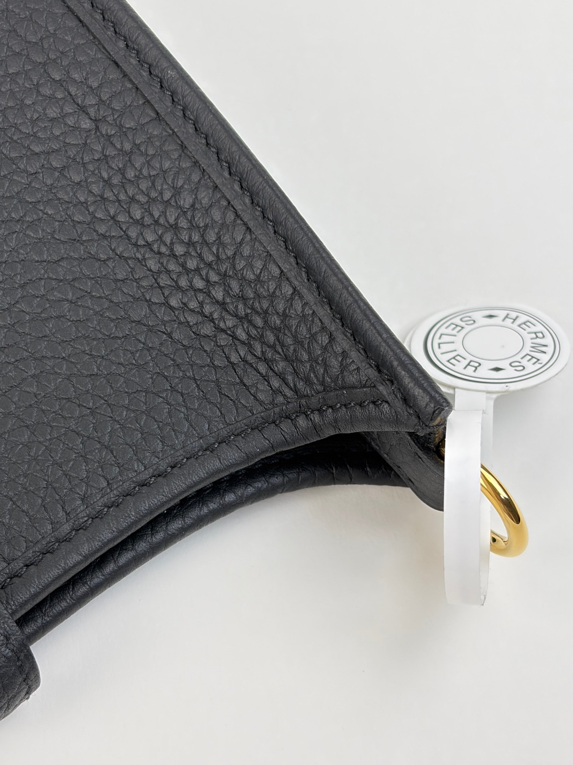 Hermes gold taurillon Clemence Evelyne 16 amazon bag