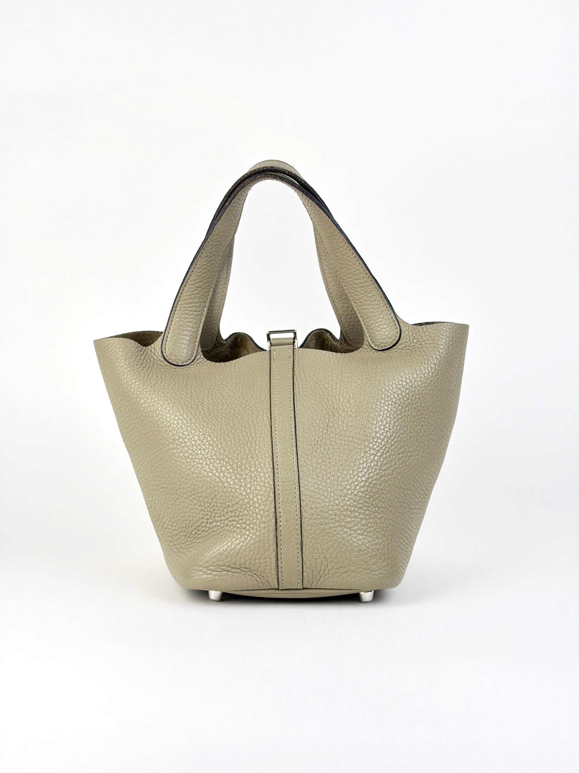 Hermes sauger Taillon Clemence picoting lock18 bag