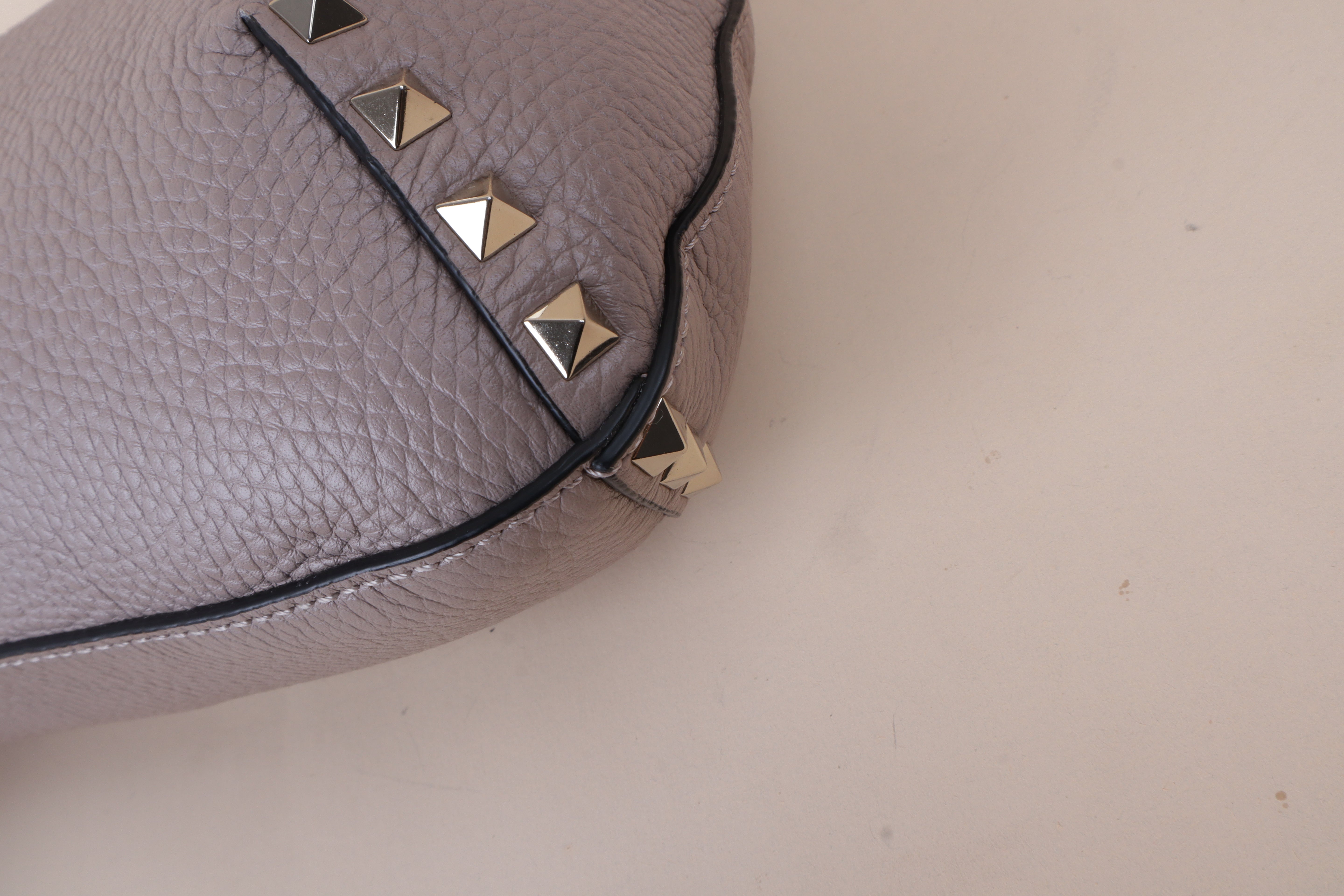 Valentino nude Rock studs Hobo Small Bag