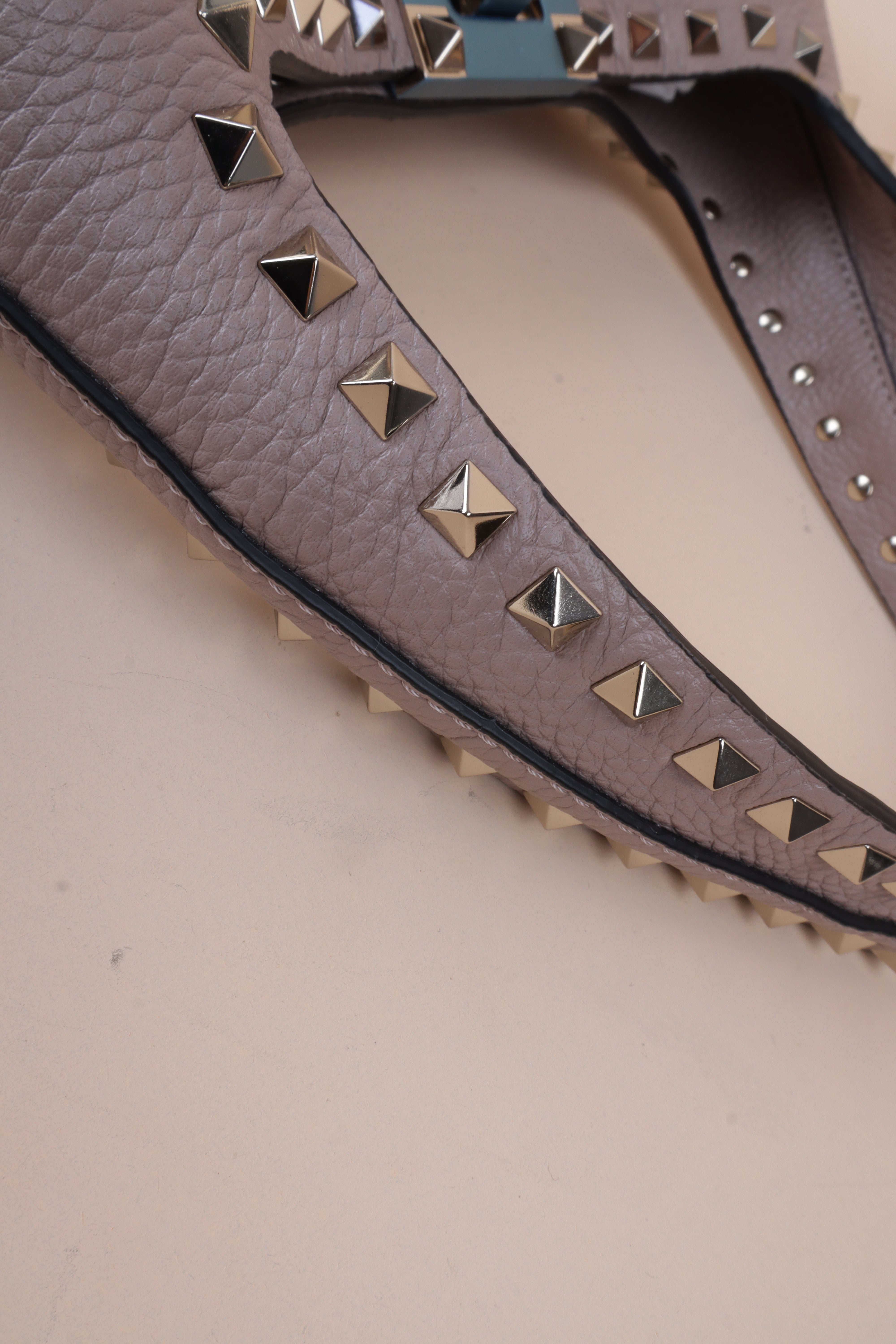 Valentino nude Rock studs Hobo Small Bag