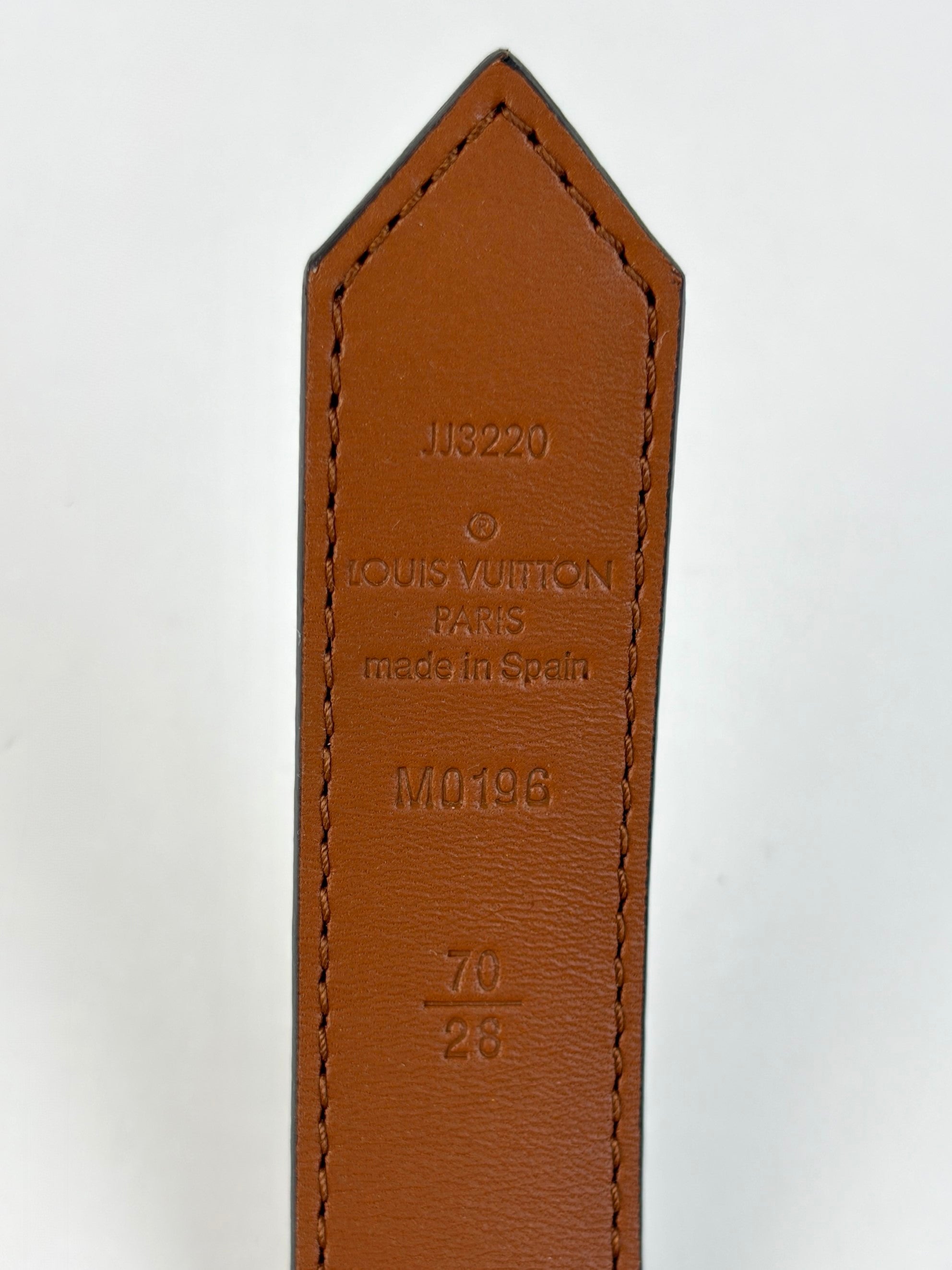 Louis Vuitton dauphine 25mm revesible belt