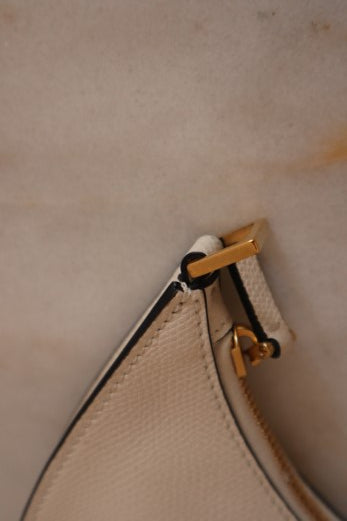 Valentino White Mini VLogo Signature Hobo Bag