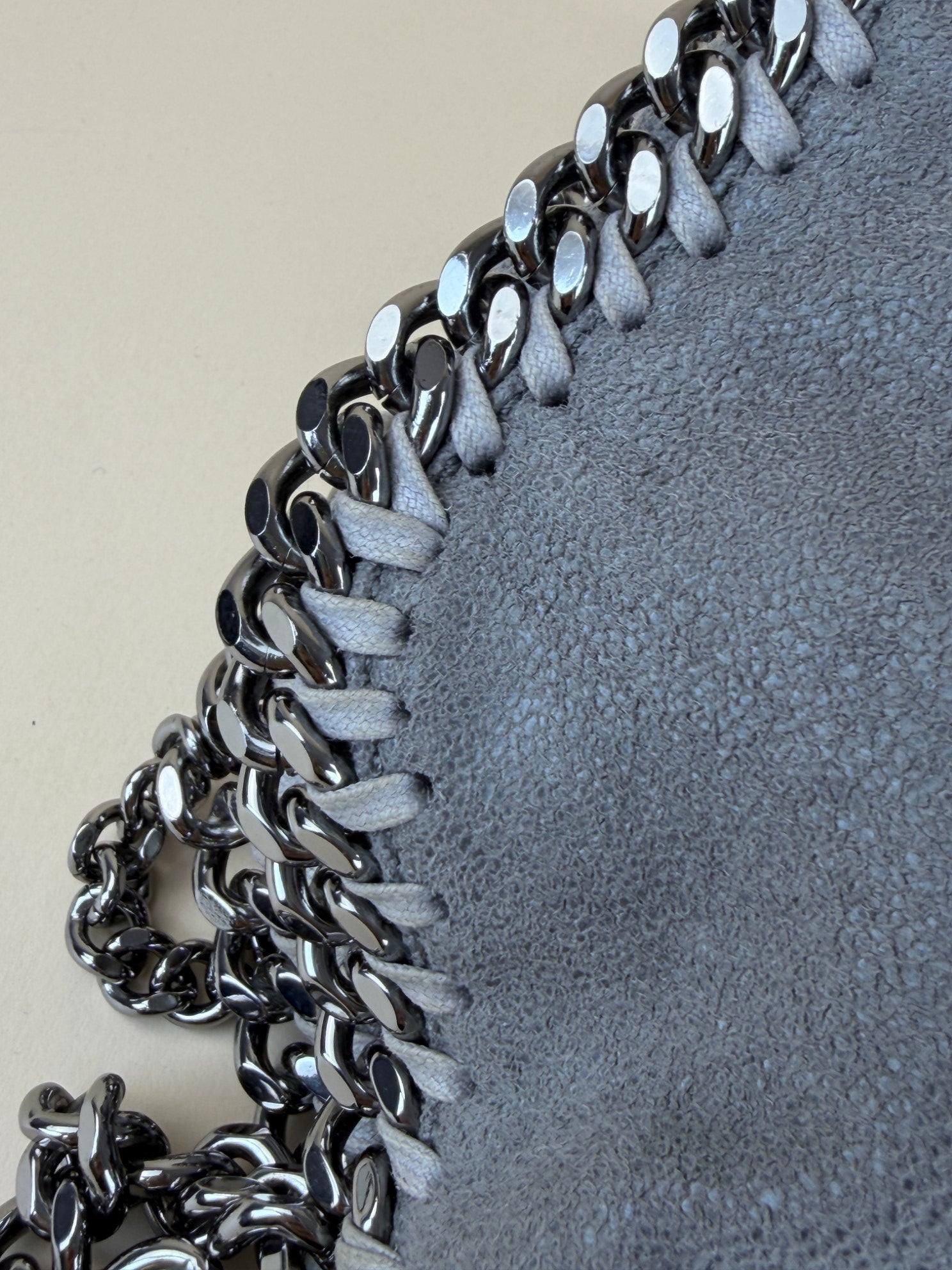 Stella McCartney gray  Falabella Mini Bag