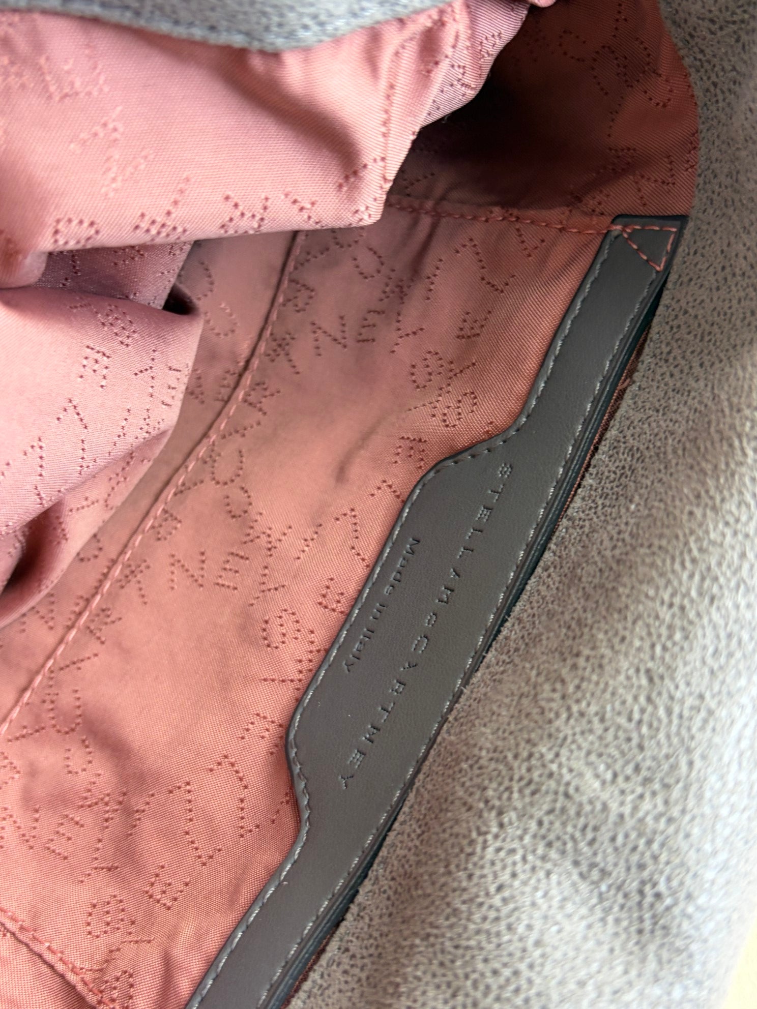 Stella McCartney gray  Falabella Mini Bag