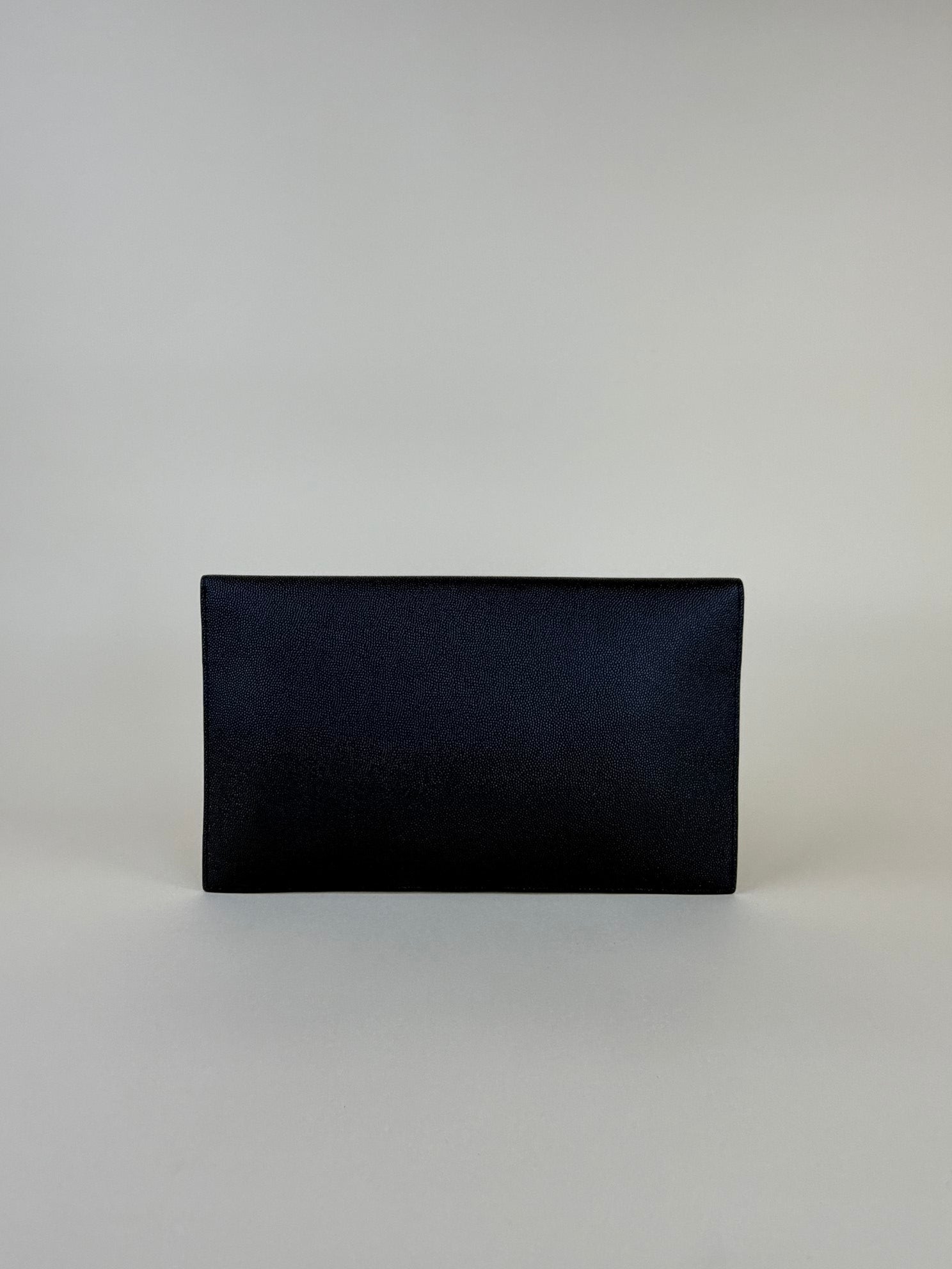 YSL Black Uptown Pouch