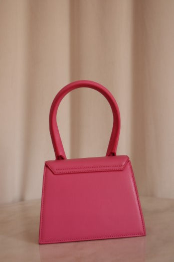 Jacquemus Pink Le Chique Megan Top Handle Bag