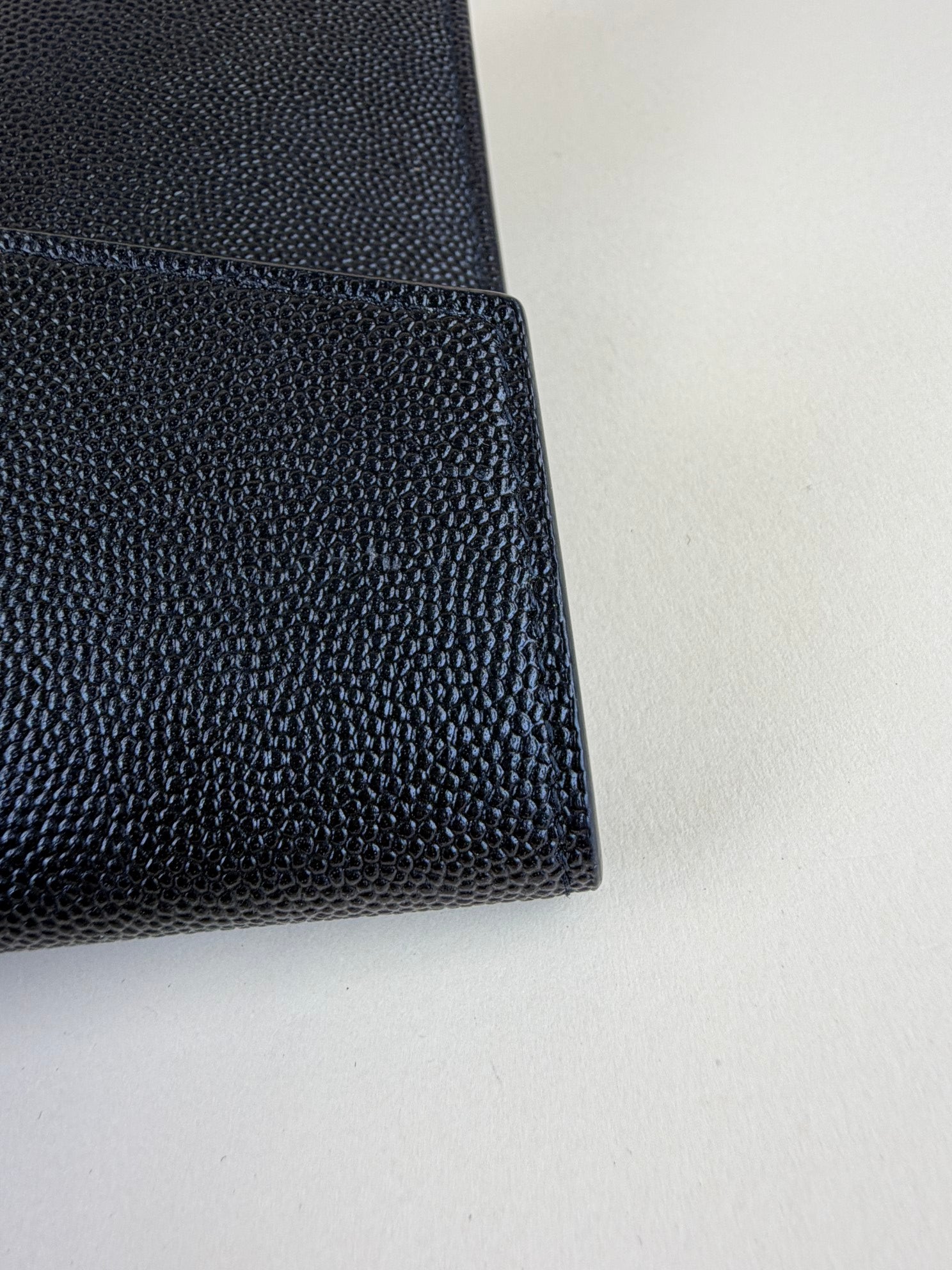 YSL Black Uptown Pouch