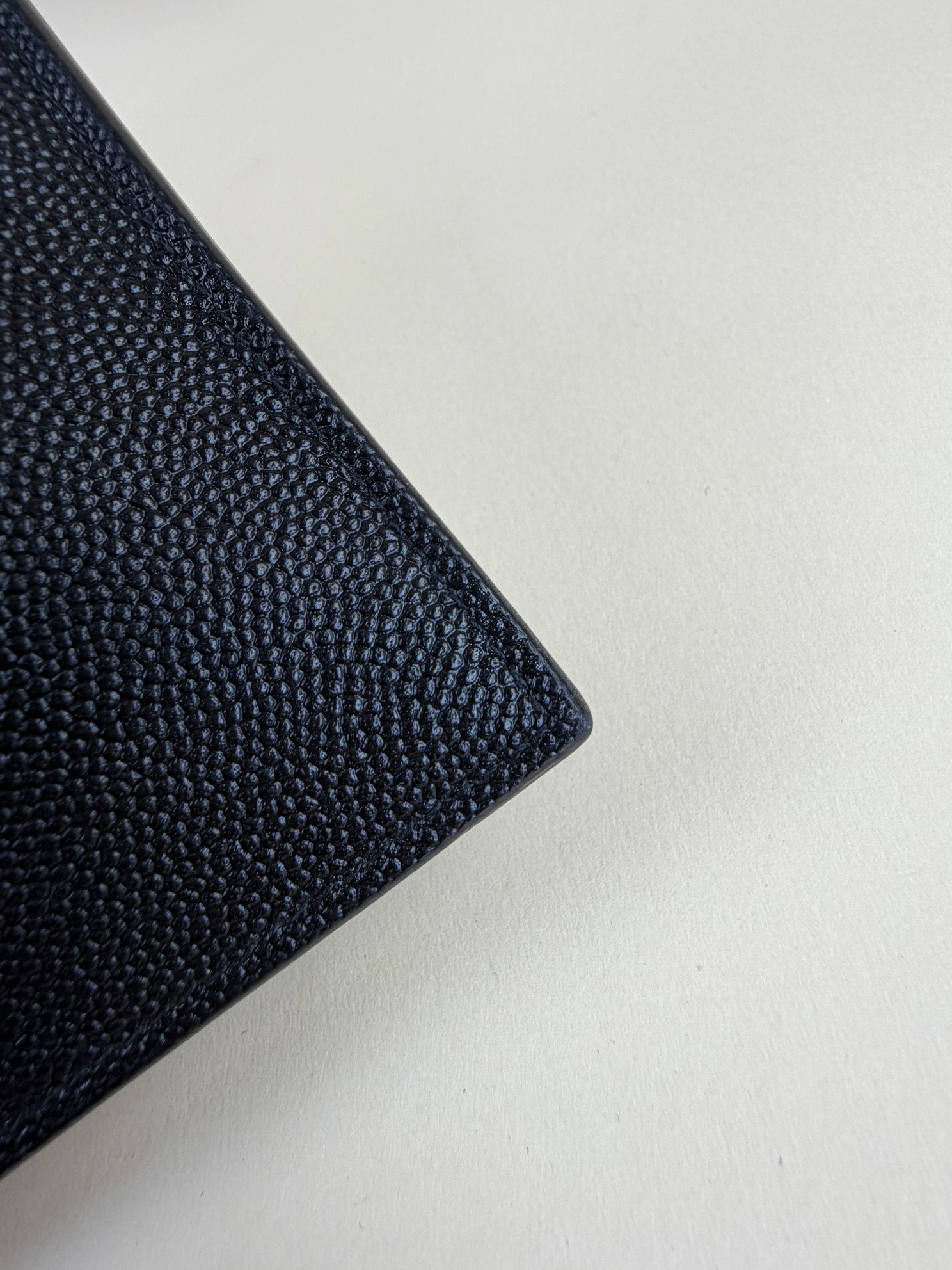 YSL Black Uptown Pouch