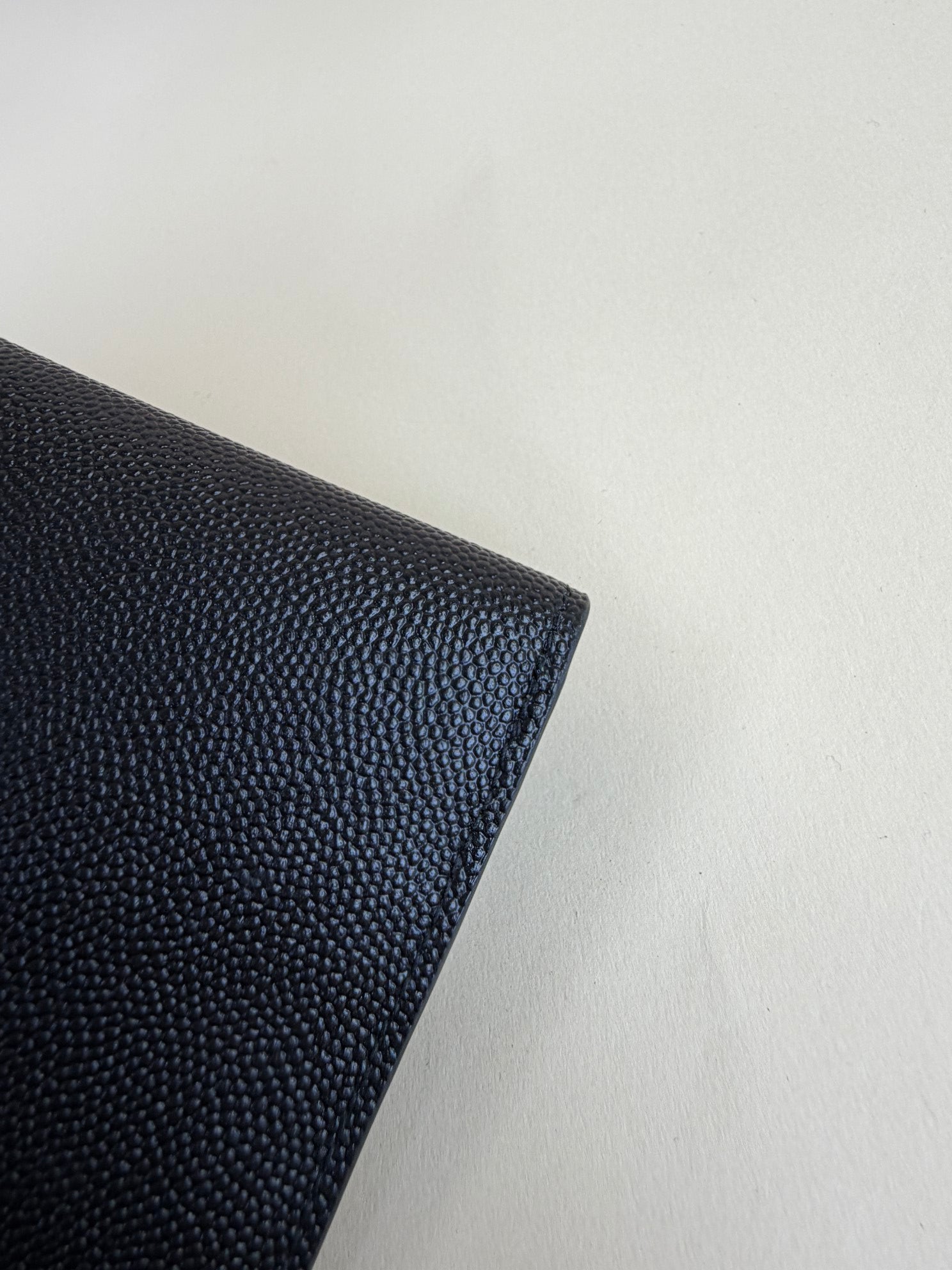 YSL Black Uptown Pouch