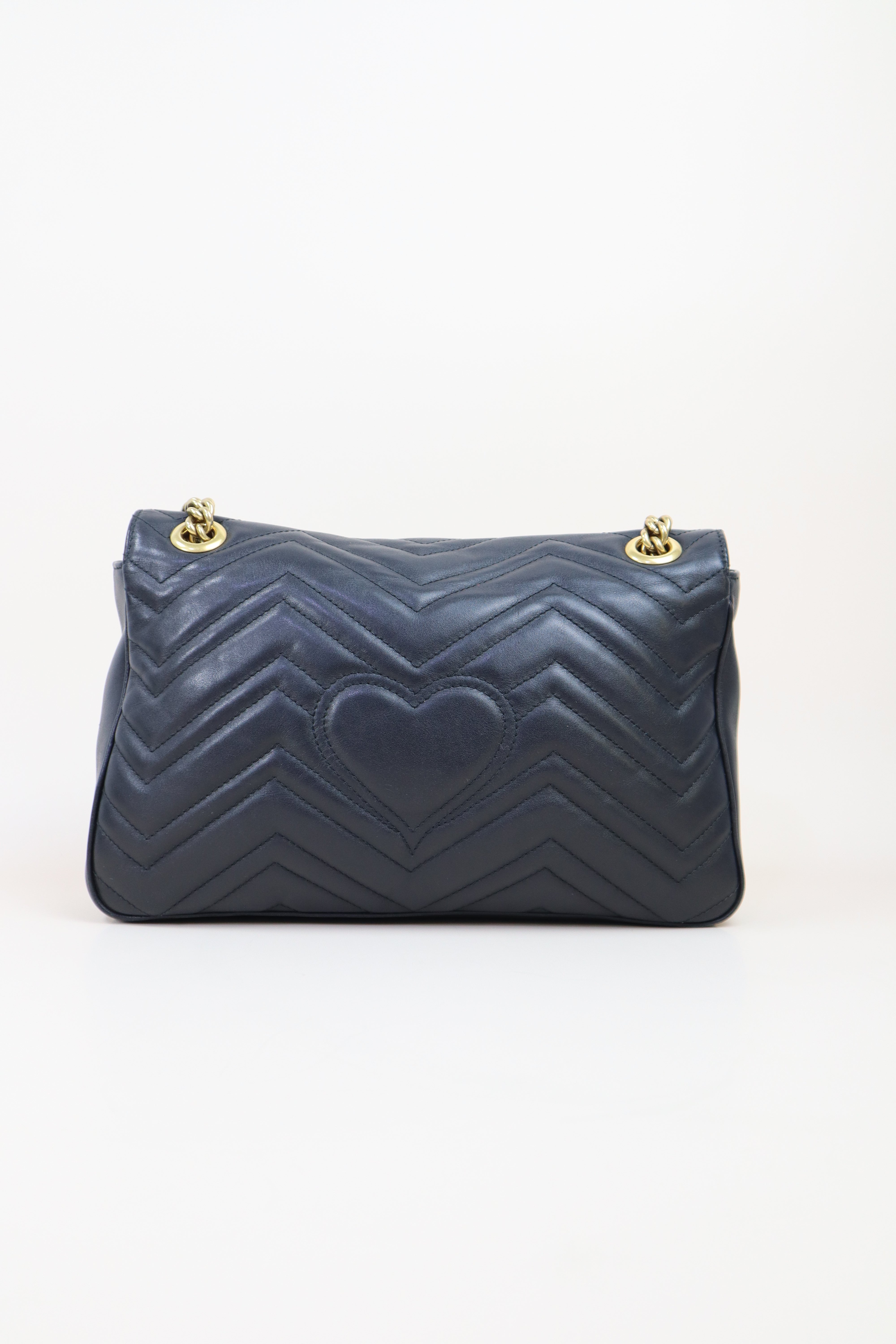 Gucci Black Marmont Large Shoulder Bag