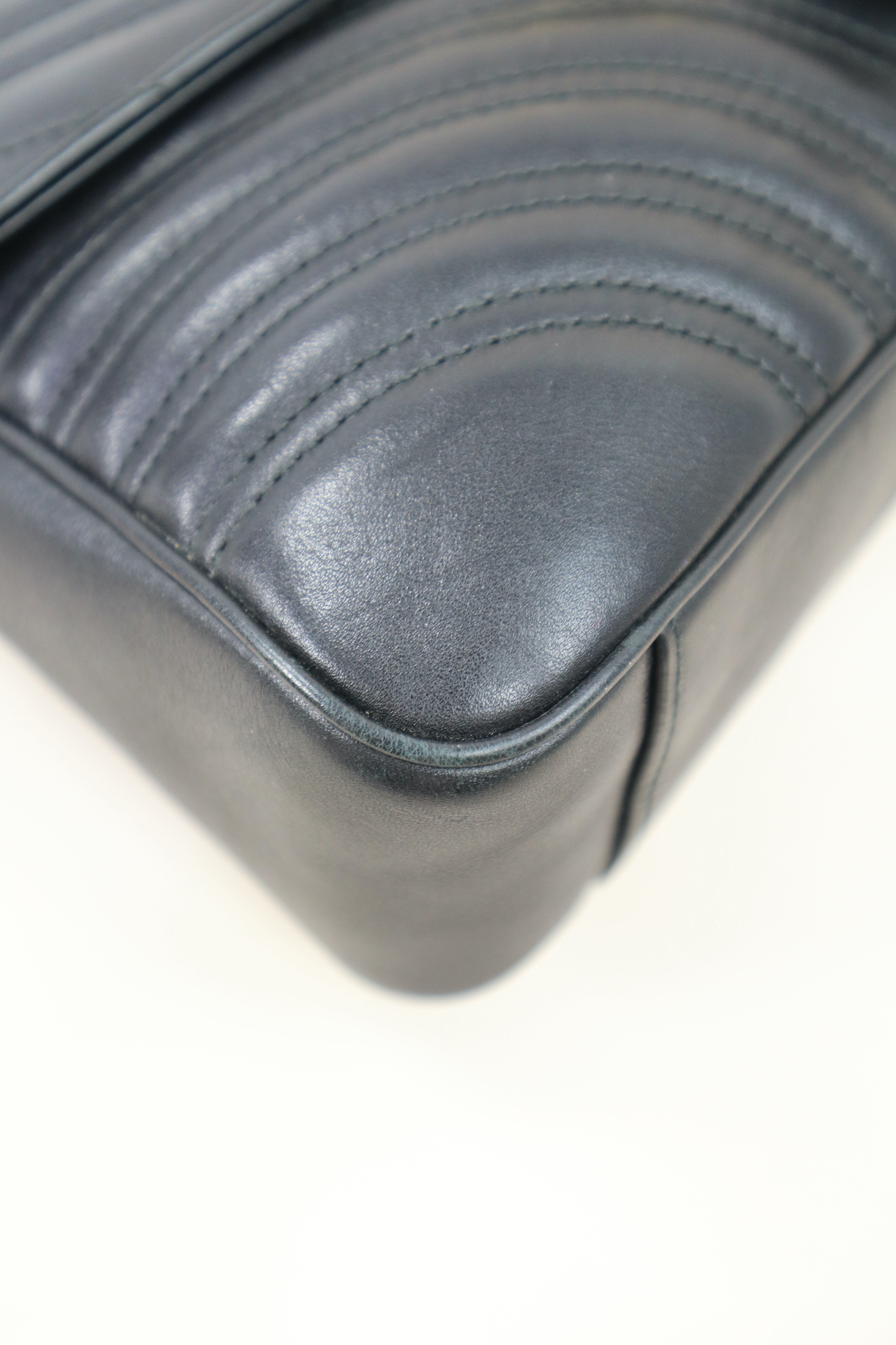 Gucci Black Marmont Large Shoulder Bag