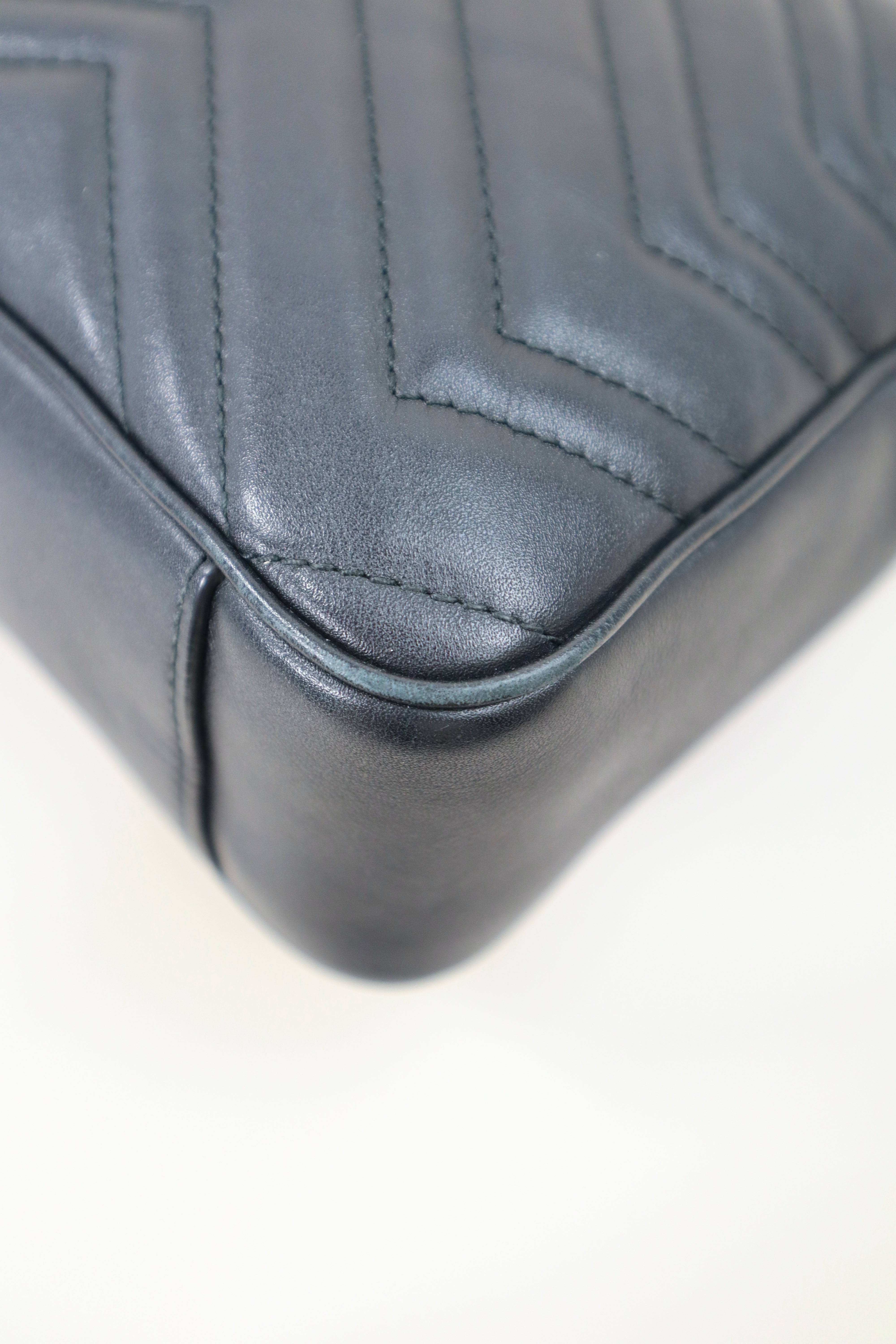 Gucci Black Marmont Large Shoulder Bag