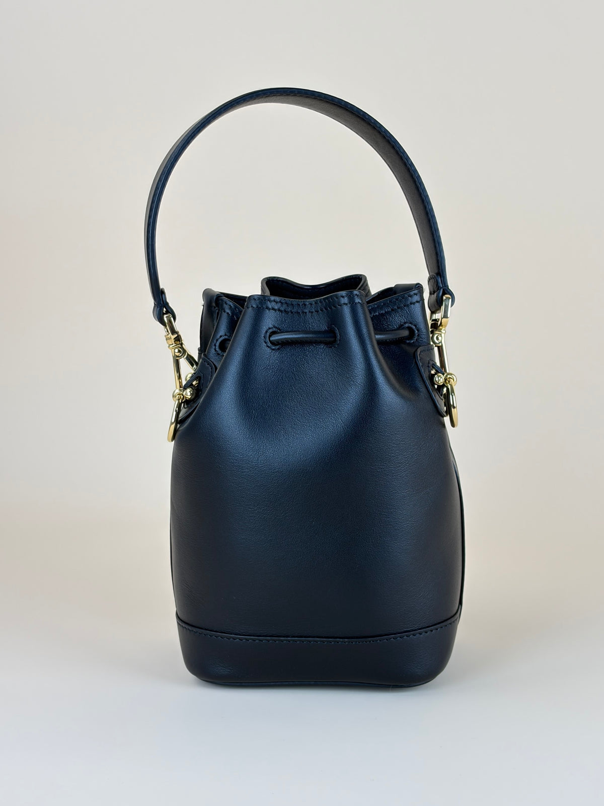 Fendi Black calfskin Mon Tresor Mini Bucket Bag