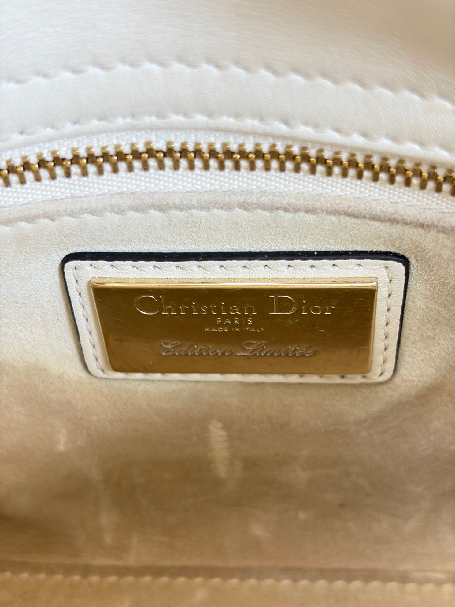Christian Dior toile de jouy limited edition mini lady dior