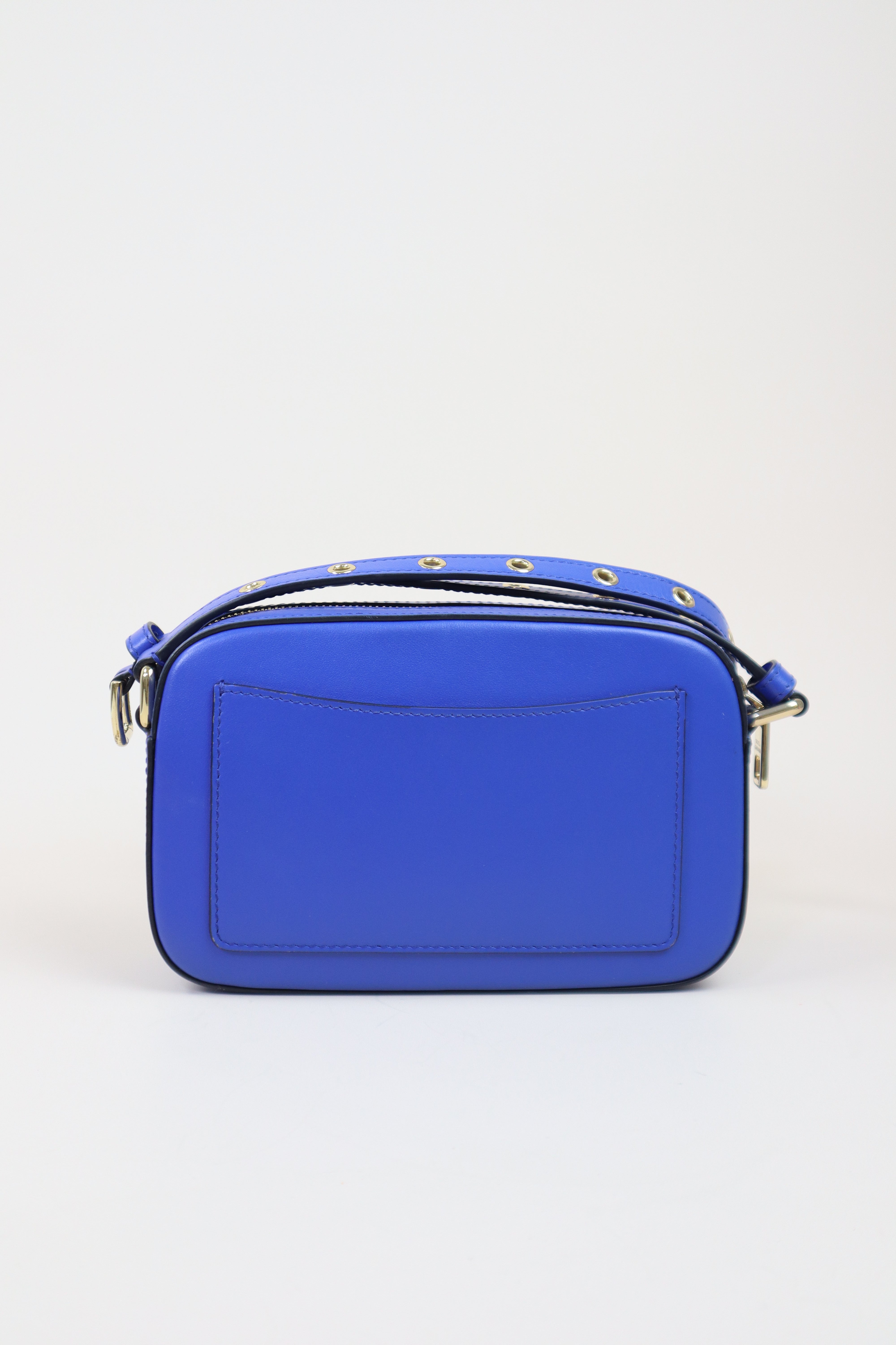 Dolce & Gabbana Blue D&G Logo Camera 3.5 Crossbody Bag