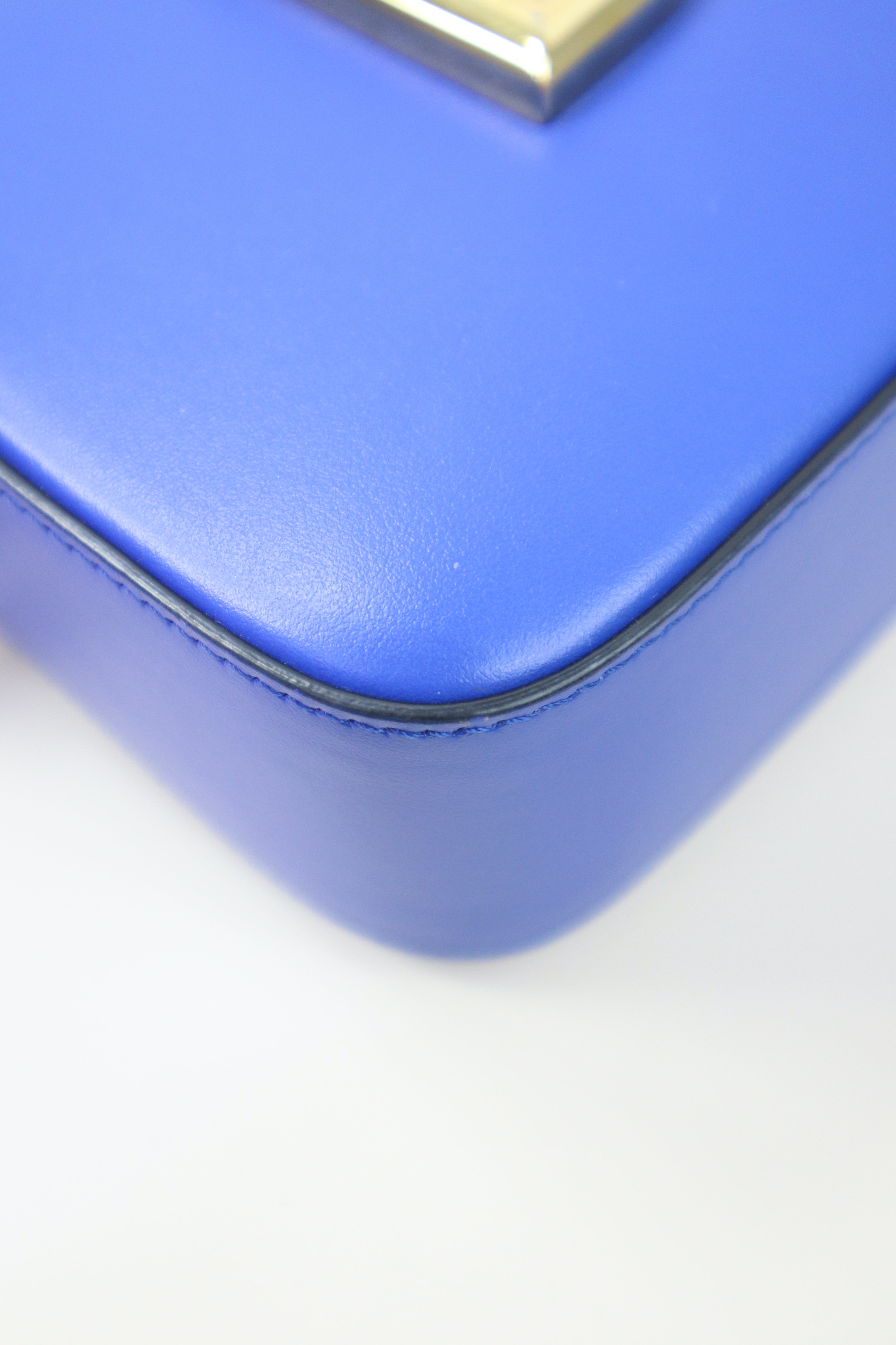 Dolce & Gabbana Blue D&G Logo Camera 3.5 Crossbody Bag