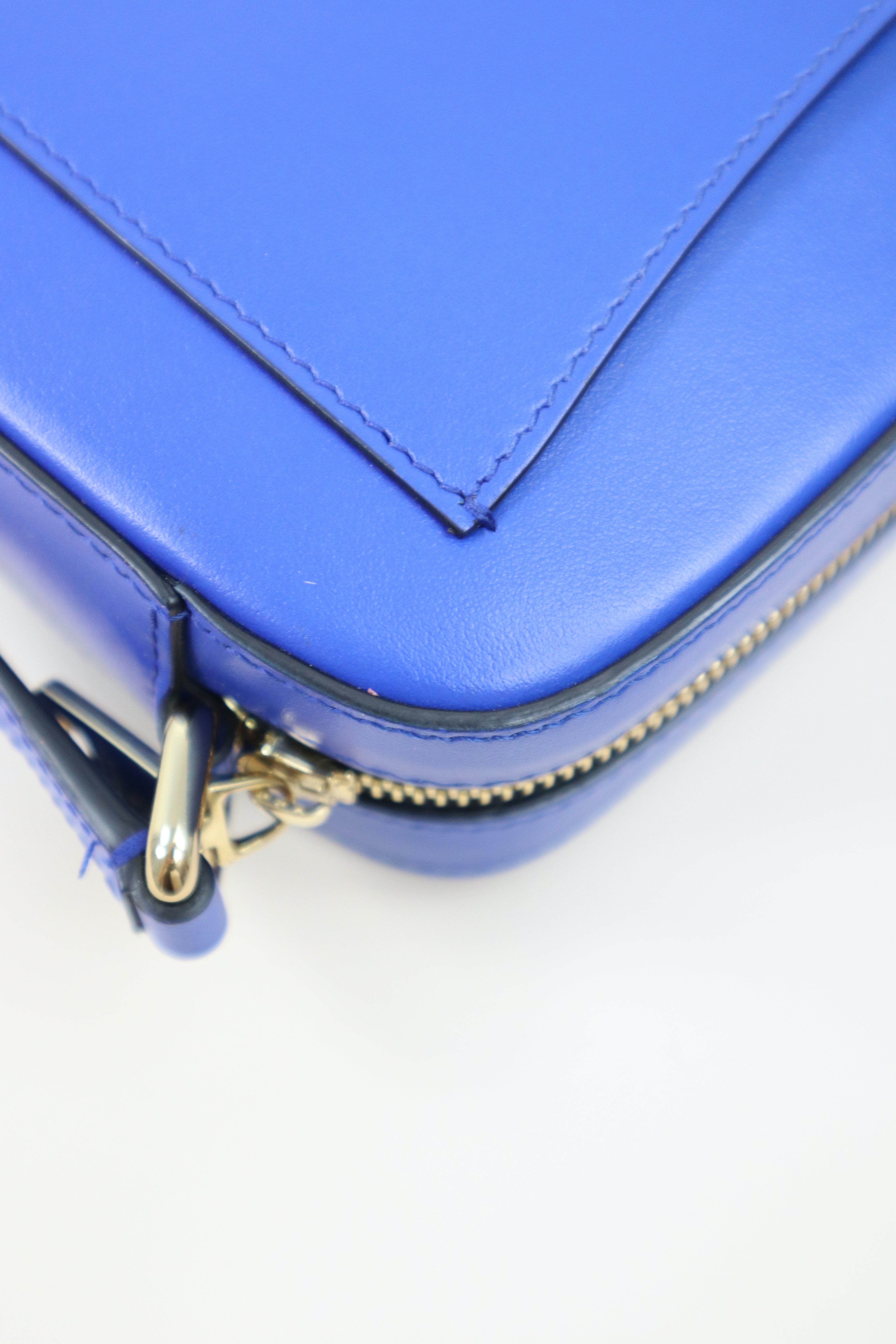 Dolce & Gabbana Blue D&G Logo Camera 3.5 Crossbody Bag
