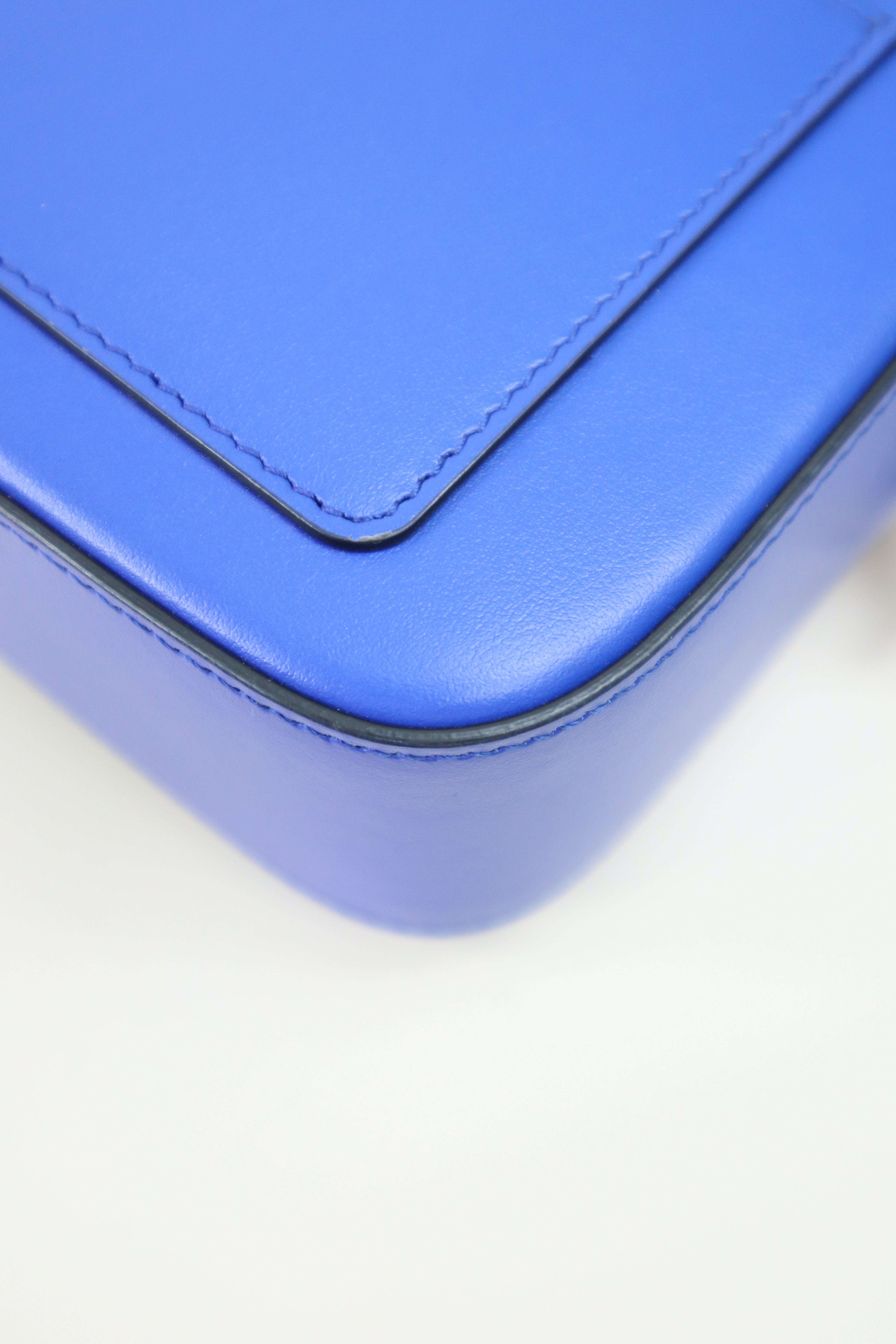 Dolce & Gabbana Blue D&G Logo Camera 3.5 Crossbody Bag