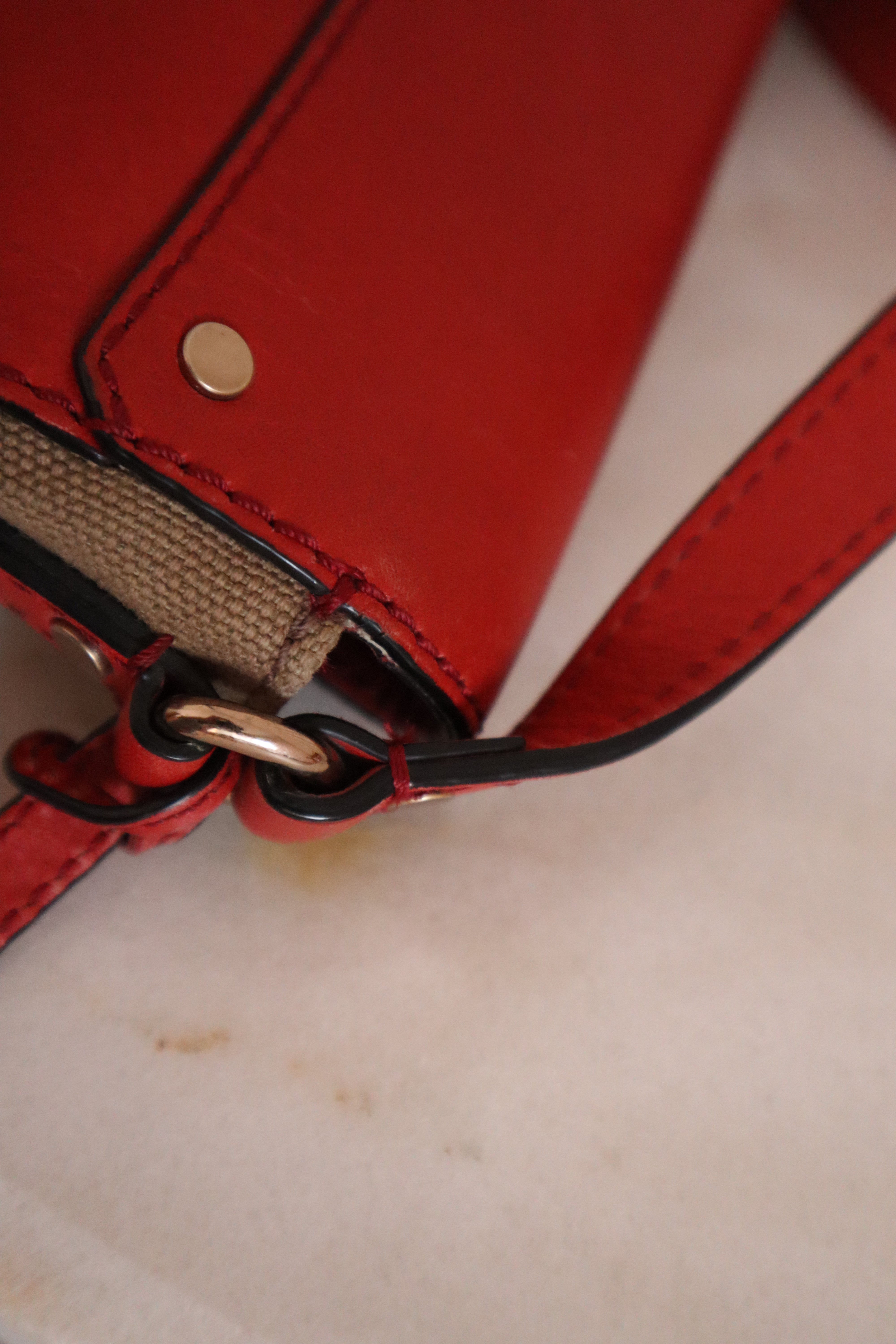 Burberry Red House Check Henham Crossbody Bag