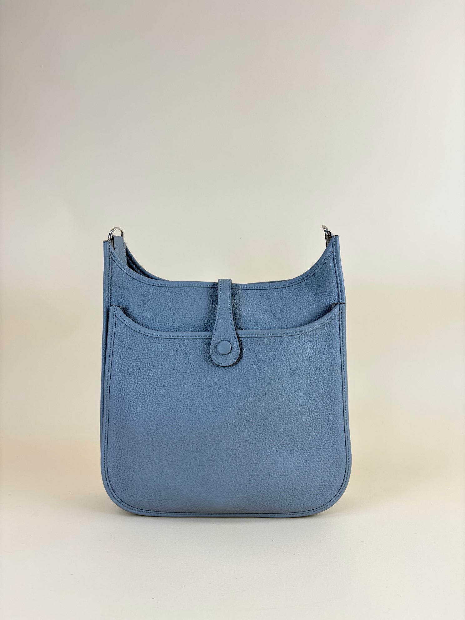 Hermes Gris Pantin Evelyne 29 Bag with Strap