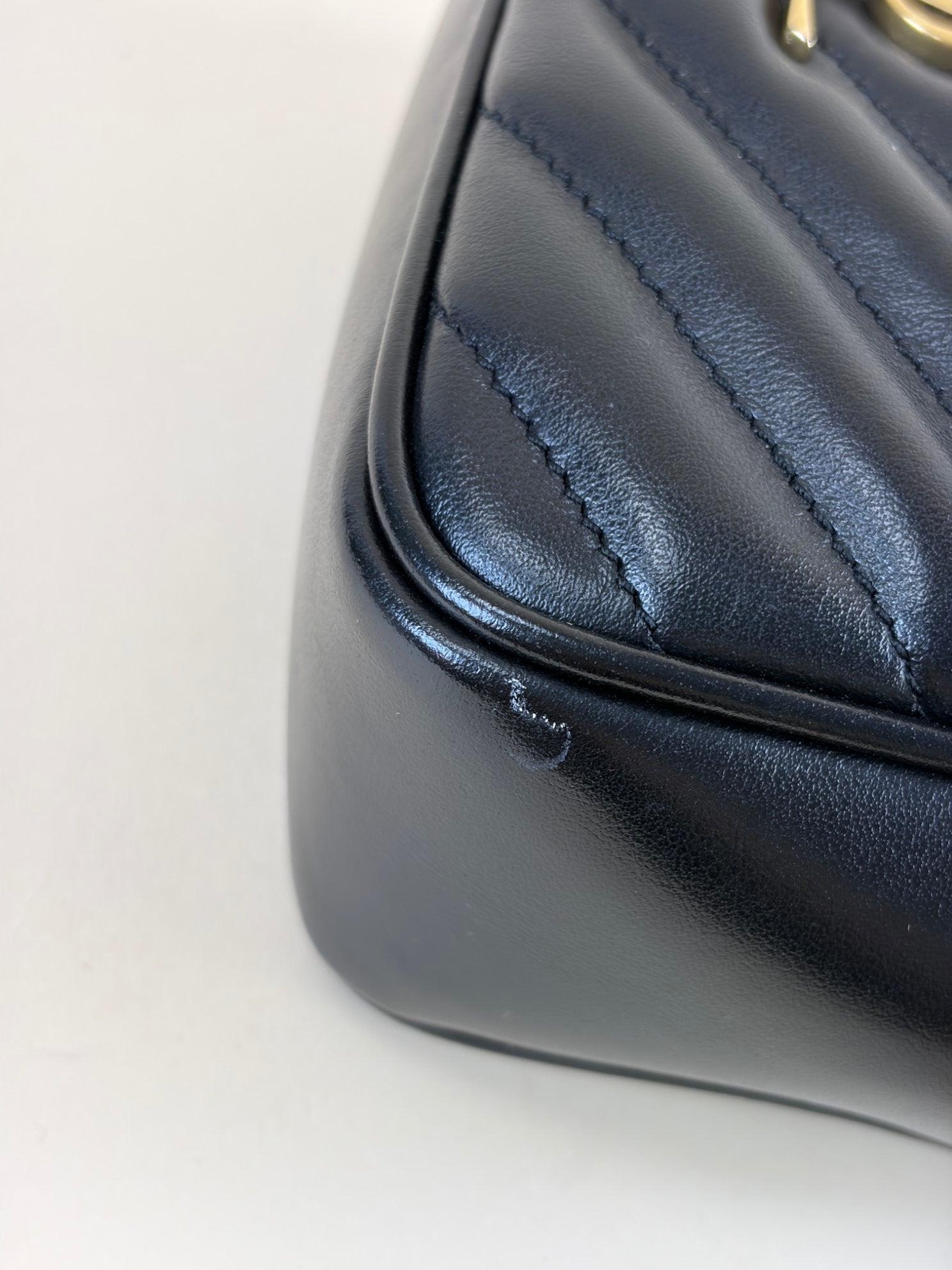 YSL Black Quilted Lou Belt Bag