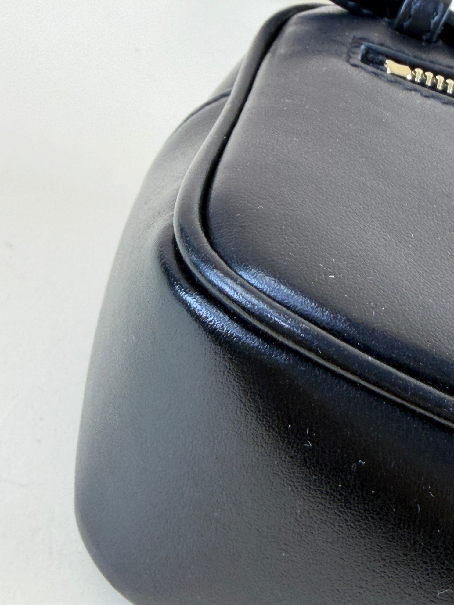 YSL Black Quilted Lou Belt Bag