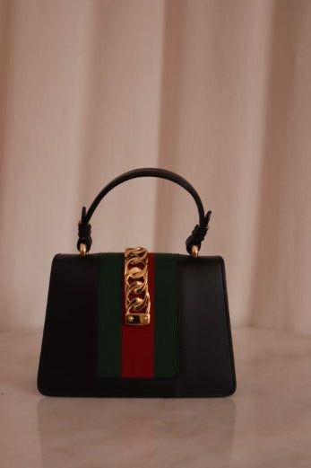 Gucci Black Sylvie Mini Bag