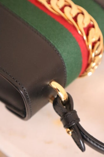 Gucci Black Sylvie Mini Bag