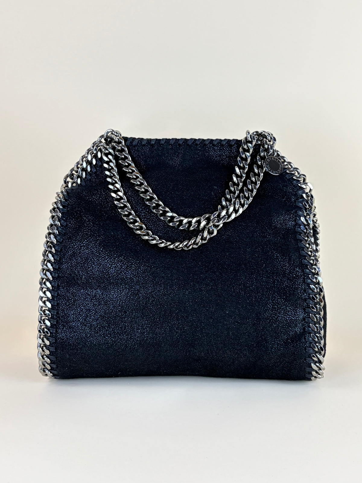 Stella McCartney black Falabella mini Tote Bag