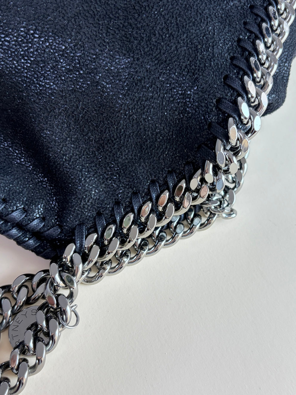Stella McCartney black Falabella mini Tote Bag
