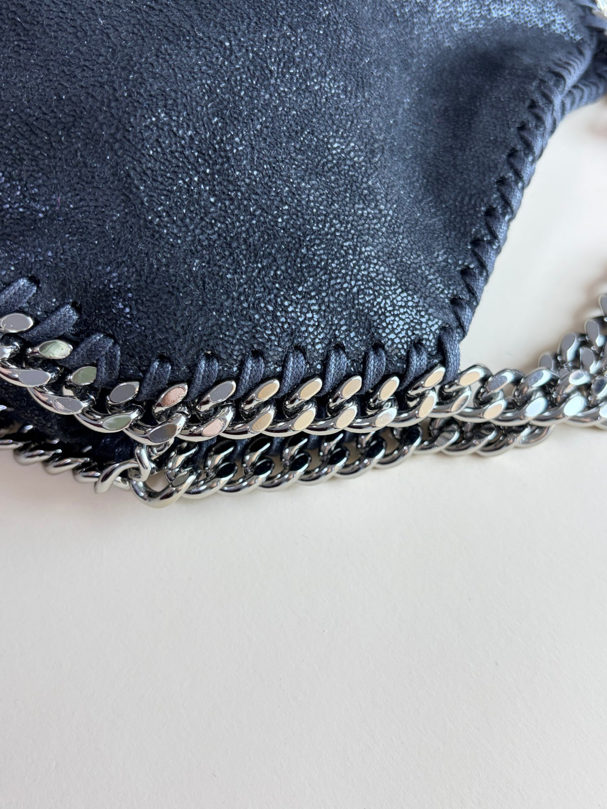 Stella McCartney black Falabella mini Tote Bag